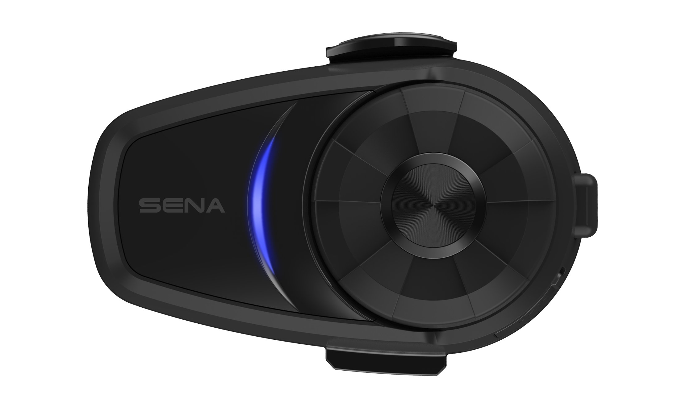 Sena 10S-01D Motorcycle Bluetooth Headset - Dual Pack Wireless Communication System for Riders (Renewed, Black) - Perfect for Group Rides & Hands-Free Calls on the Road
