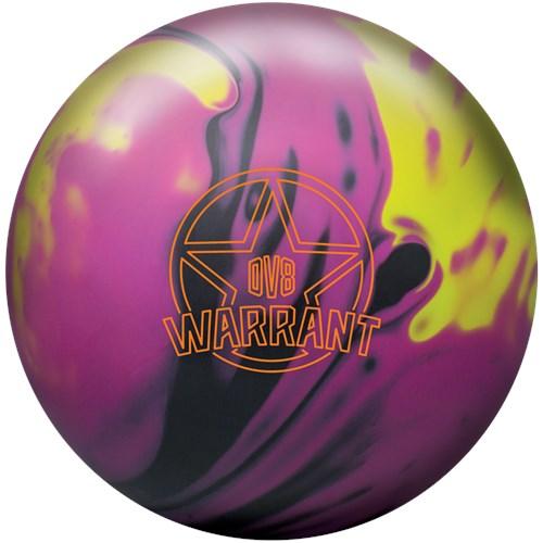 DV8 Warrant Solid Bowling Ball – High Performance Reactive Resin for Hook & Control – Perfect for League Play & Tournament Bowlers