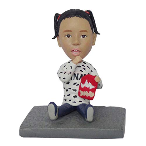 Custom Bobblehead Doll - Personalized Selfie to Bobblehead Gift for Birthday, Mother's Day & Kids | Cake Topper & Home Decor