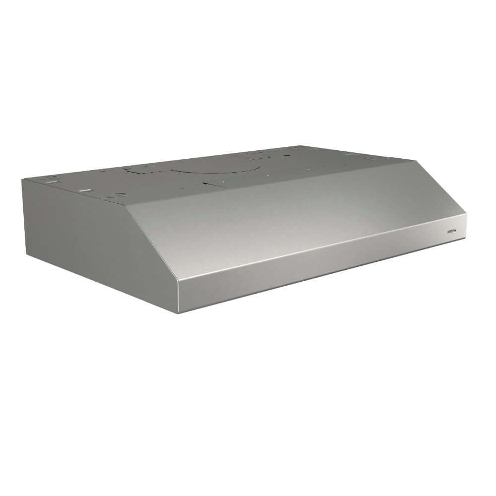 Broan 30-Inch Glacier BCSD1 Series Under Cabinet Range Hood - Stainless Steel & Color Options (BCSD130) for Kitchen Ventilation & Smoke Removal