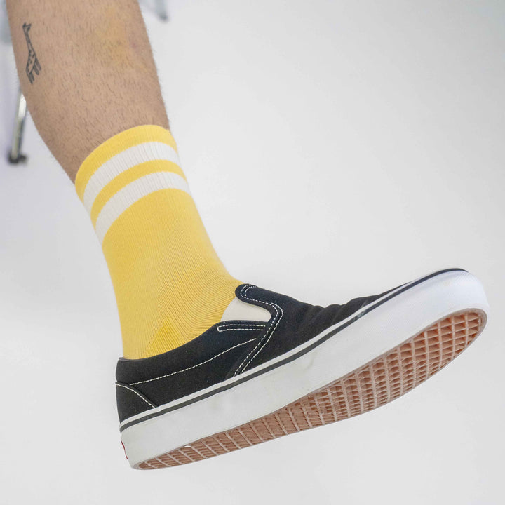Buttercup Mid High Socks for Women - Soft & Comfortable Cotton Crew Socks - Perfect for Casual Wear, Workouts & Everyday Use