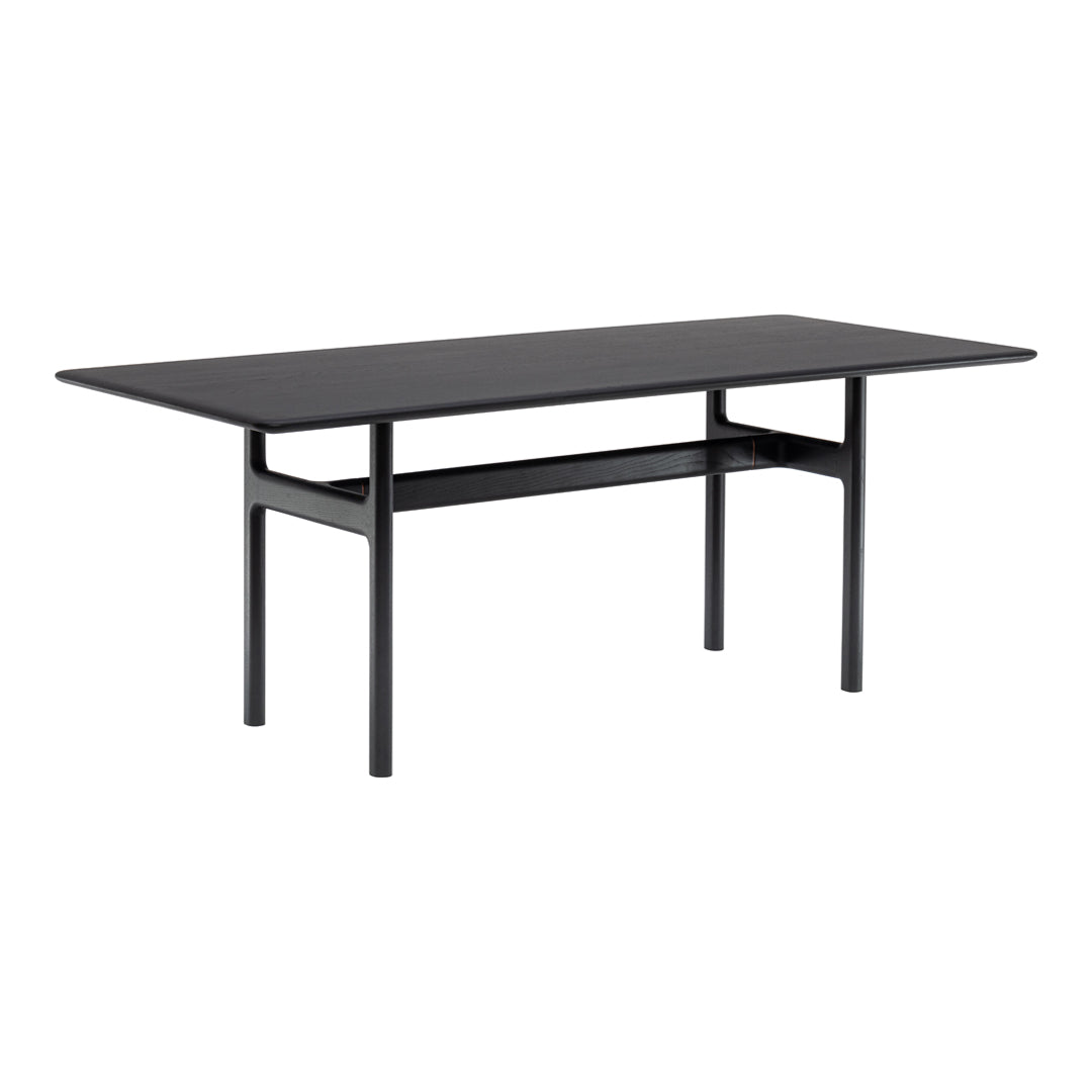 Brioni Modern Dining Table - Elegant Wooden Kitchen Table for 6 - Perfect for Family Dinners & Entertaining Guests