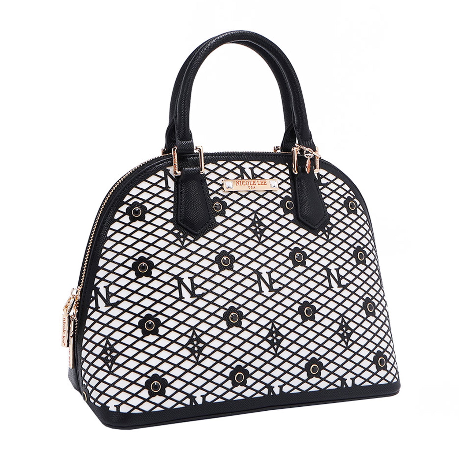 Gracie Dome Satchel Handbag for Women - Stylish Leather Crossbody Bag for Work, Travel & Everyday Use