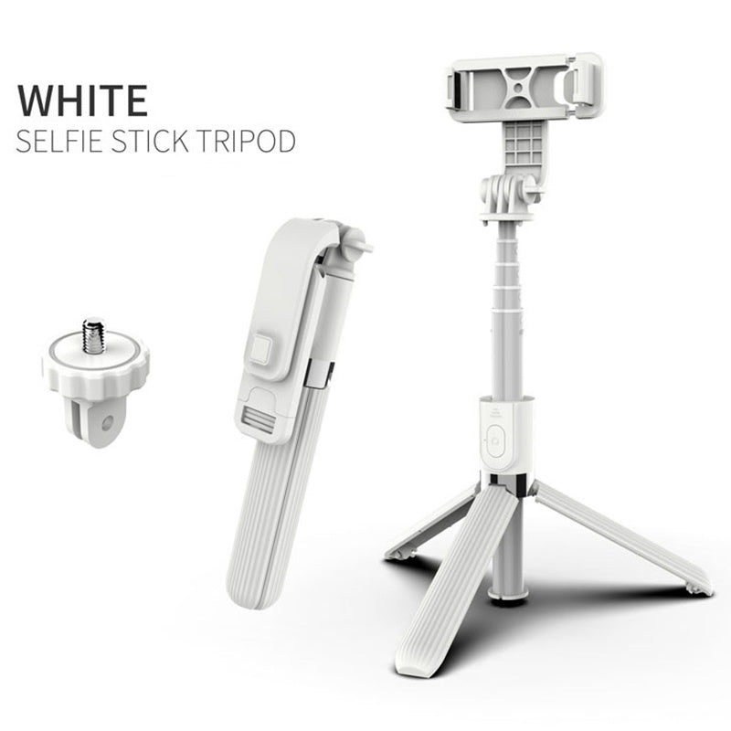 3-in-1 Bluetooth Selfie Stick Tripod with 360° Rotation - Extendable Phone Stand for iPhone Android - Perfect for Vlogging, Travel & Group Photos