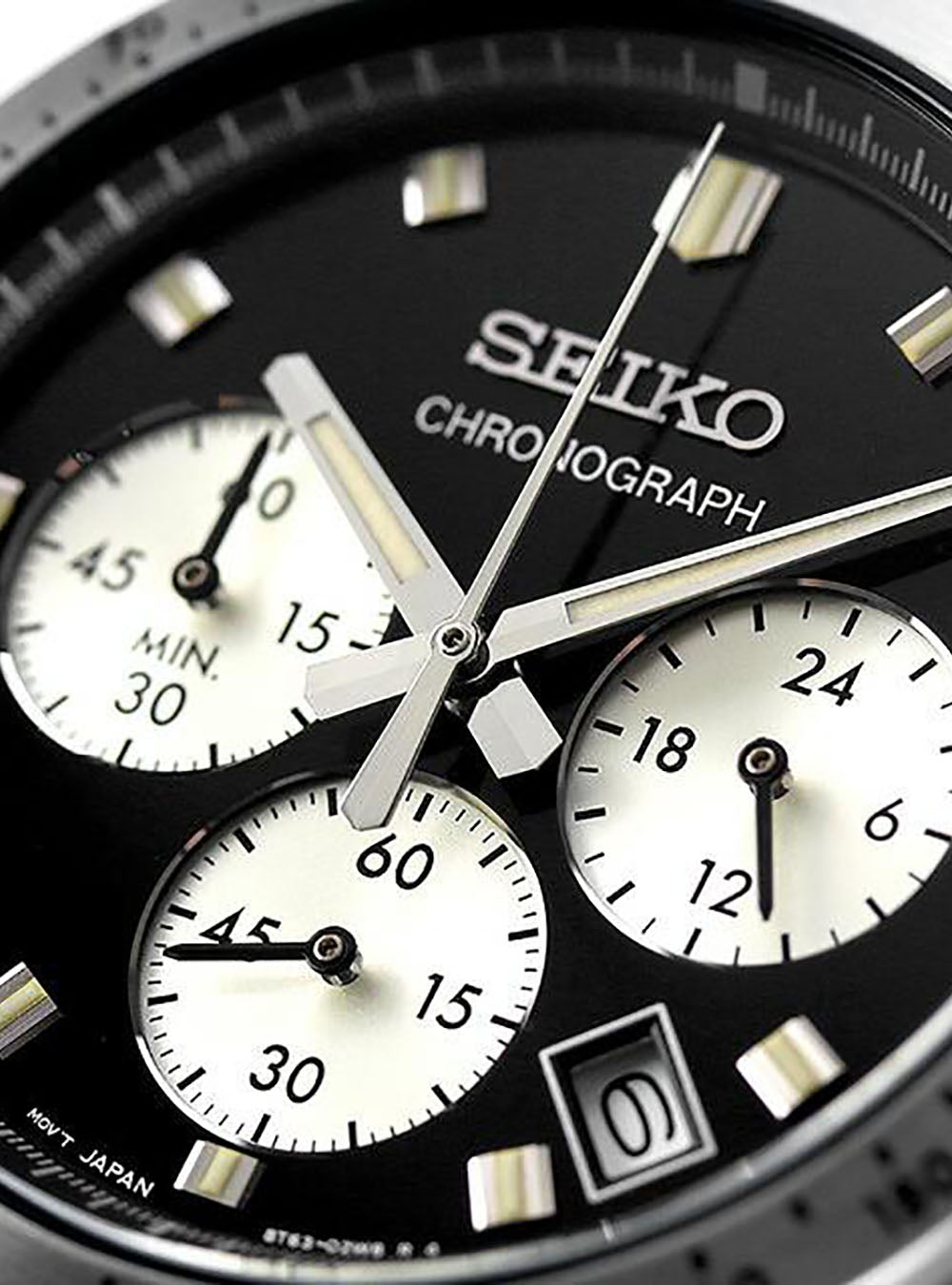 SEIKO Chronograph Watch SBTR047 - Japan Automatic Movement, JDM Exclusive - Perfect for Business, Casual, and Sports Wear