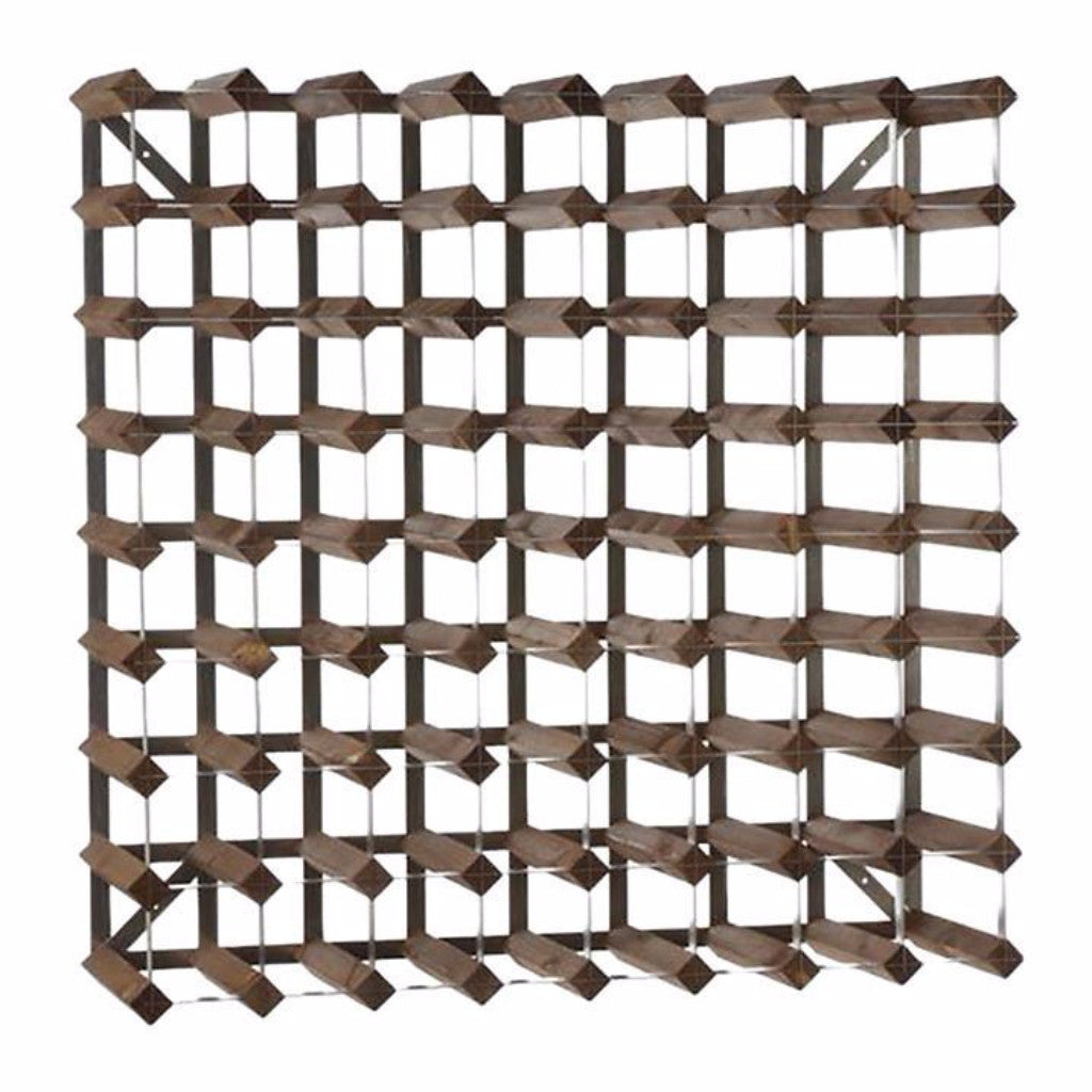 72 Bottle Wooden Wine Rack - Sturdy Freestanding Wine Storage for Kitchen, Dining Room or Cellar - Perfect for Home Bars and Wine Collections