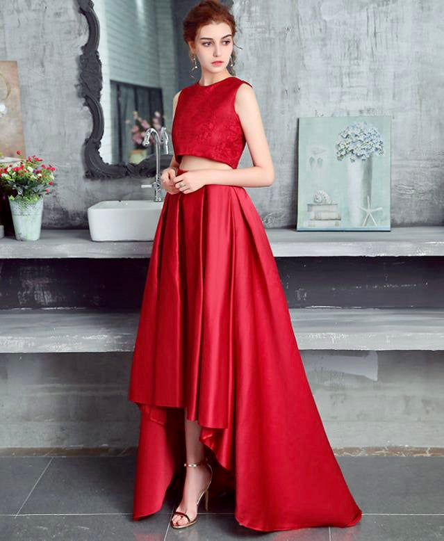 Elegant Women's Formal Train Skirt & Lace Top Combo Dress for Weddings, Parties & Special Occasions