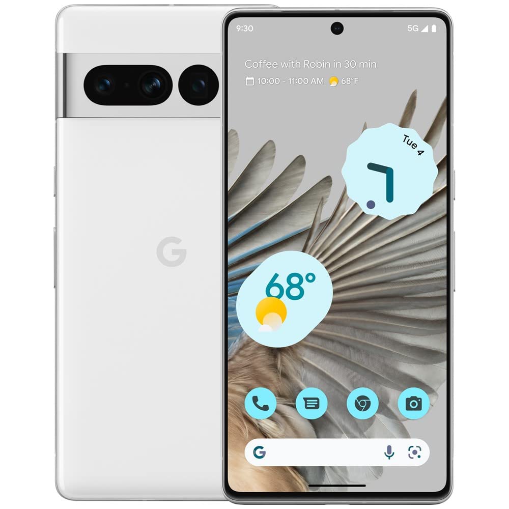 Google Pixel 7 Pro 5G Unlocked Smartphone (256GB Storage, 12GB RAM) 6.7