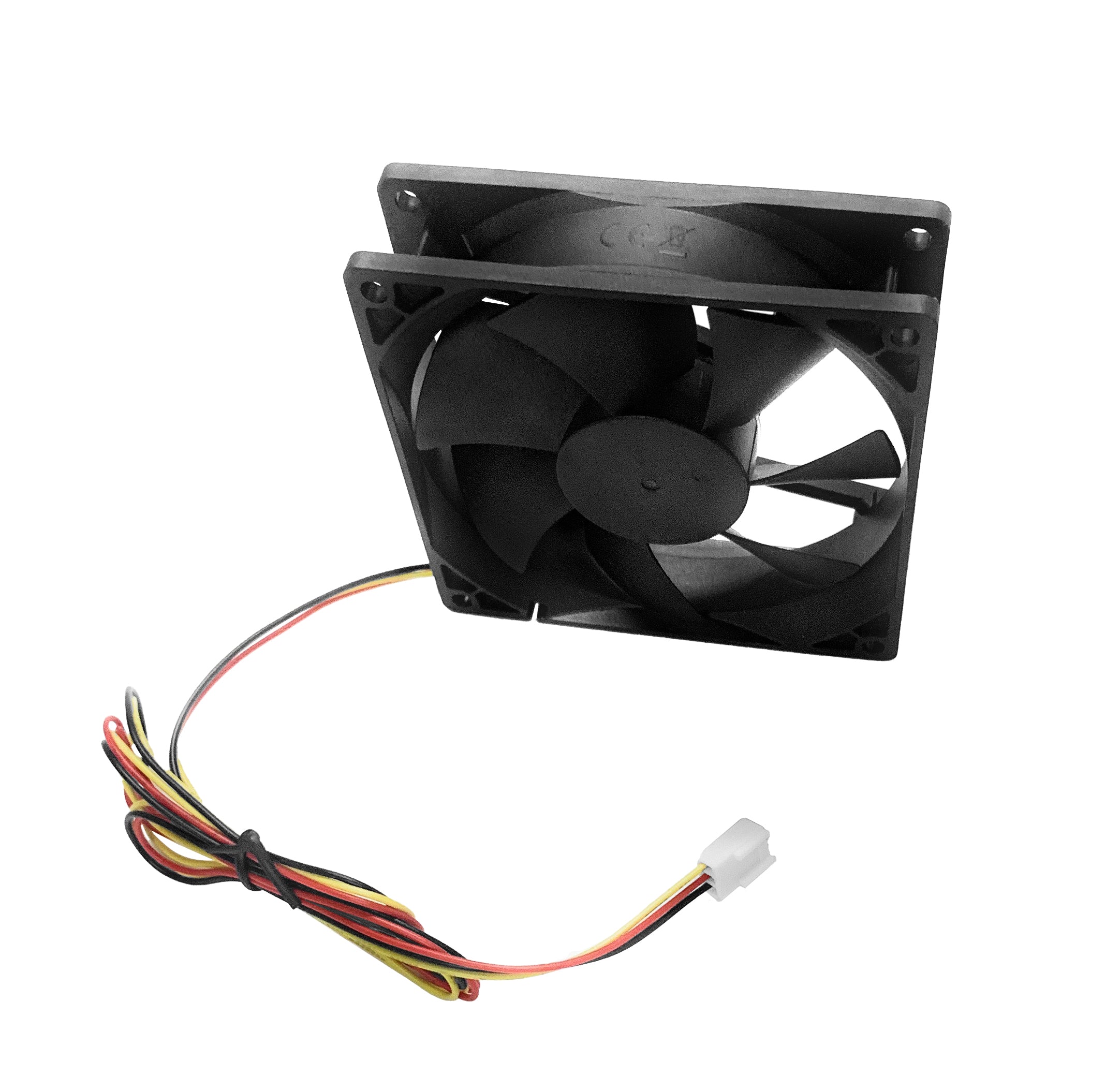 Coolerguys 92mm x 92mm x 25mm 24VDC 3-Pin Medium Speed Cooling Fan - CG09225M24B2 - Perfect for PC Case, Server Rack & Electronics Cooling