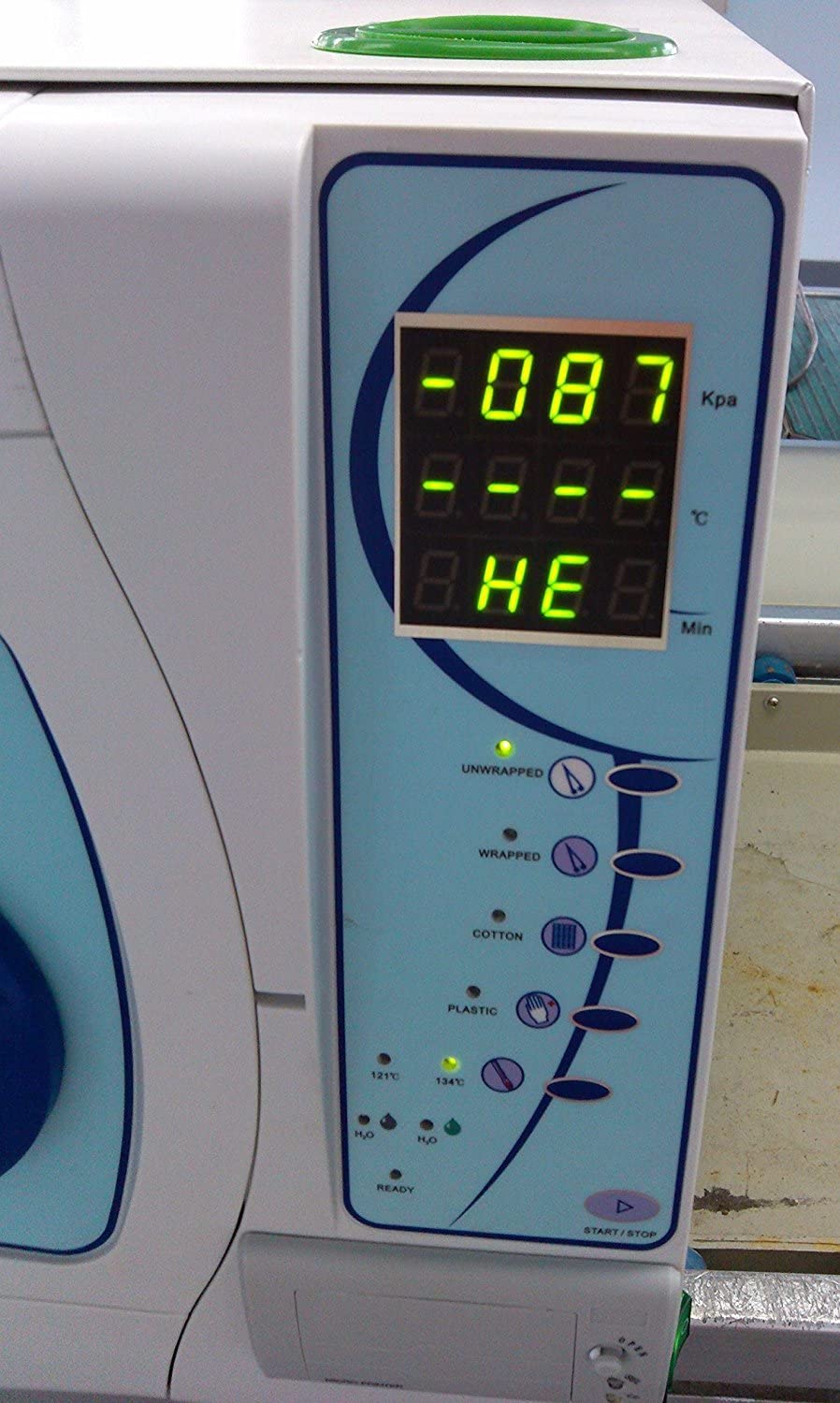 16L Class B Autoclave Vacuum Sterilizer with Printer - Sun Series Blue | Medical Equipment for Dental Clinics, Tattoo Studios & Laboratories
