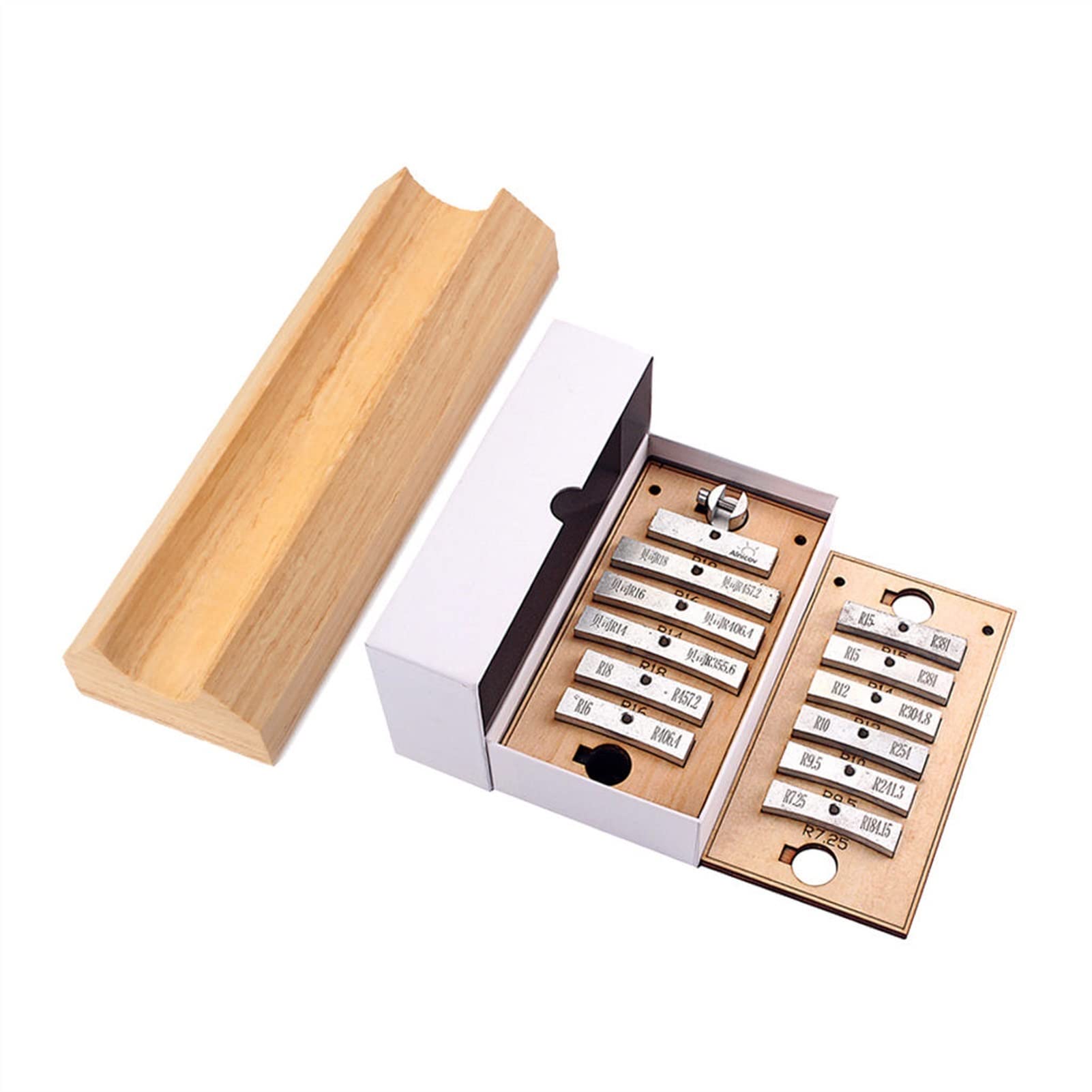 Professional Electric Guitar Fretboard Repair Tool Kit with U-Shaped Cushion - Luthier Press Caul Set for Guitar Maintenance & DIY Projects - Perfect for Fret Leveling, Neck Adjustments & Instrument Care
