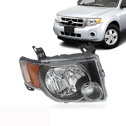 Black Housing Amber Reflector-RH