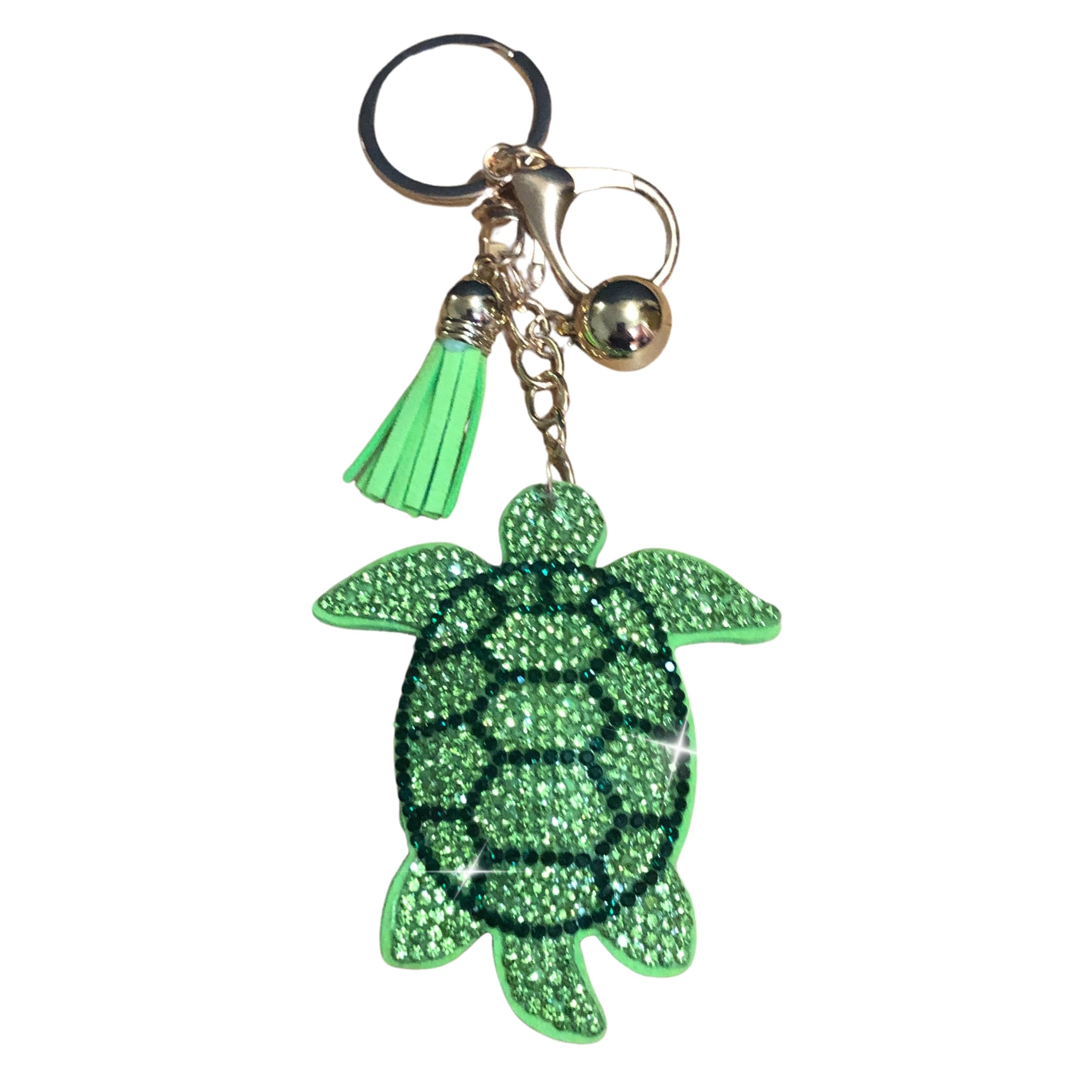 Sparkling Rhinestone Keychain for Women - Stylish Purse Charm & Car Key Fob, Elegant Bag Keyring Accessory - Perfect for Handbags, Wallets, and Key Organization
