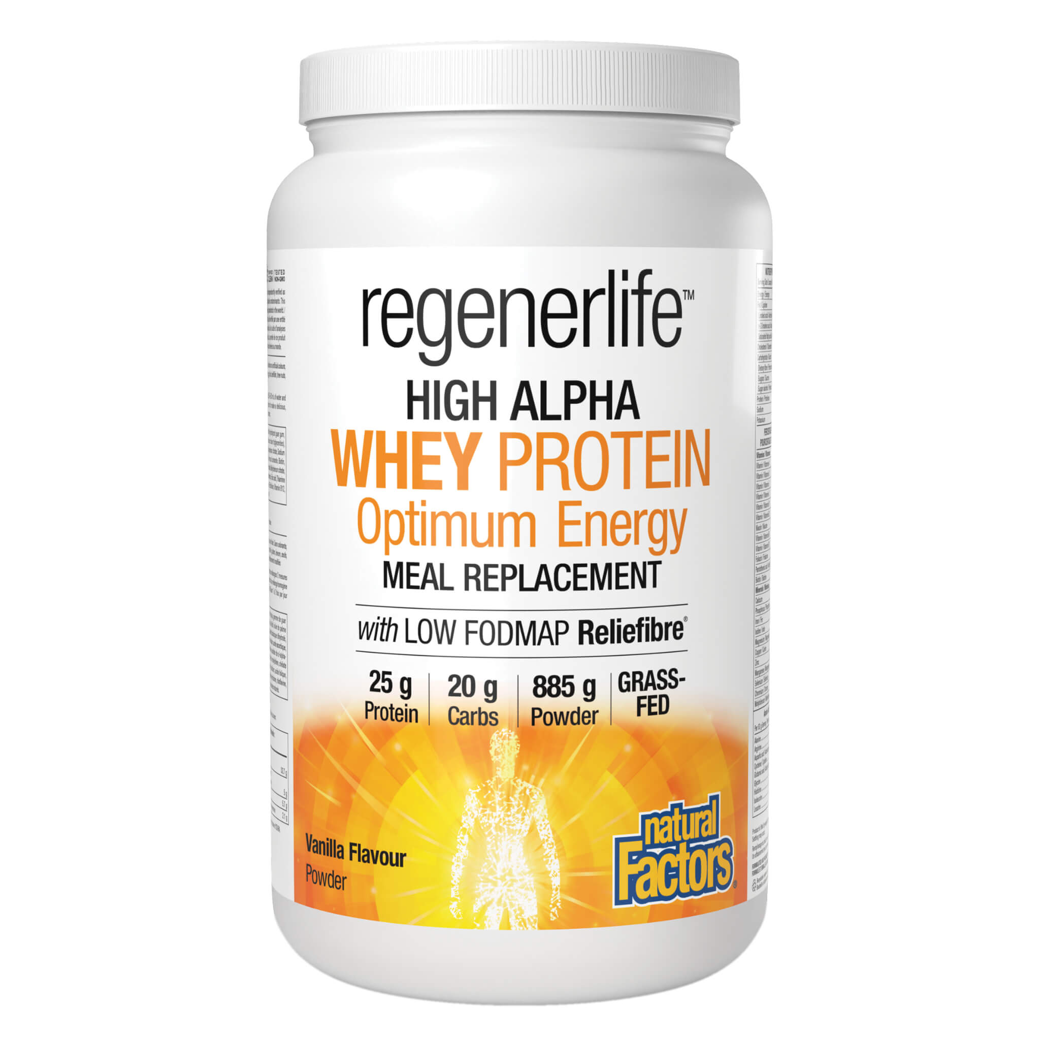 RegenerLife High Alpha Whey Protein Powder - Meal Replacement Shake for Muscle Recovery & Weight Loss | Perfect for Post-Workout, Breakfast & Healthy Snacking