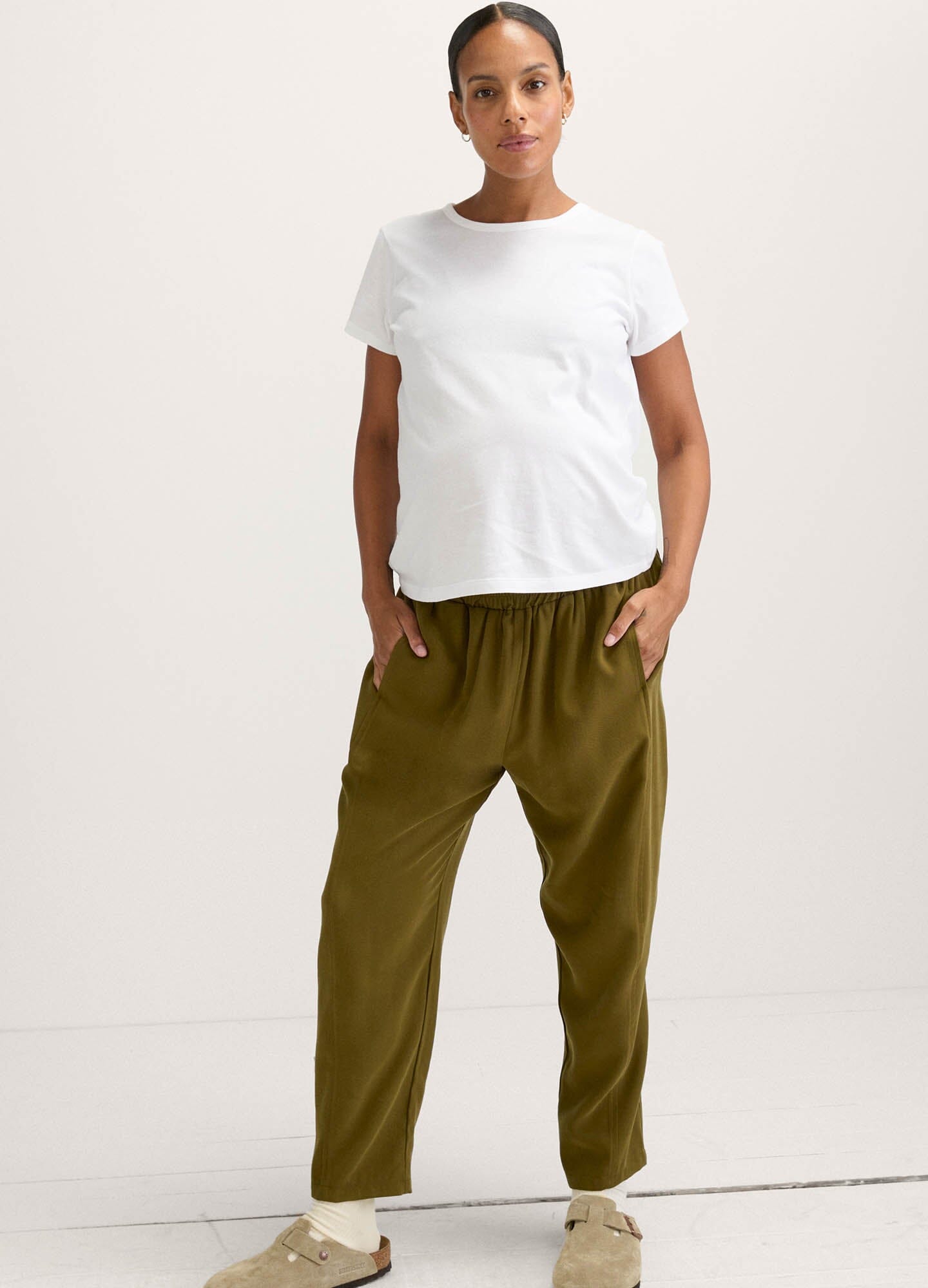 The Asher Maternity Pant - Comfortable Stretch Pregnancy Pants for Women - Perfect for Work, Travel & Everyday Wear