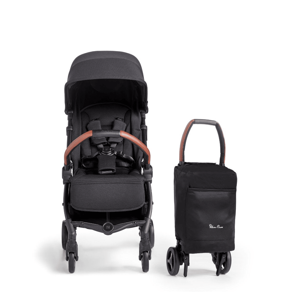 Silver Cross Jet4 Stroller - Lightweight Compact Travel Stroller for Airplanes & City Use | Perfect for Traveling Parents & Urban Commutes