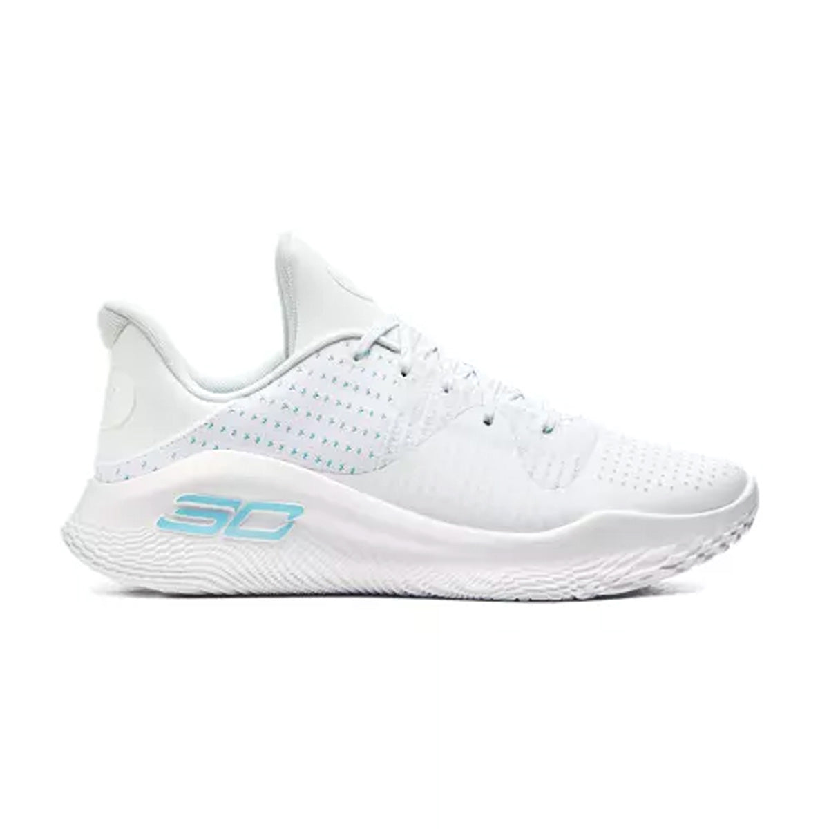 Curry 4 Low Flotro 'April Showers' Basketball Shoes - Lightweight Performance Sneakers for Men - Perfect for Indoor & Outdoor Court Play