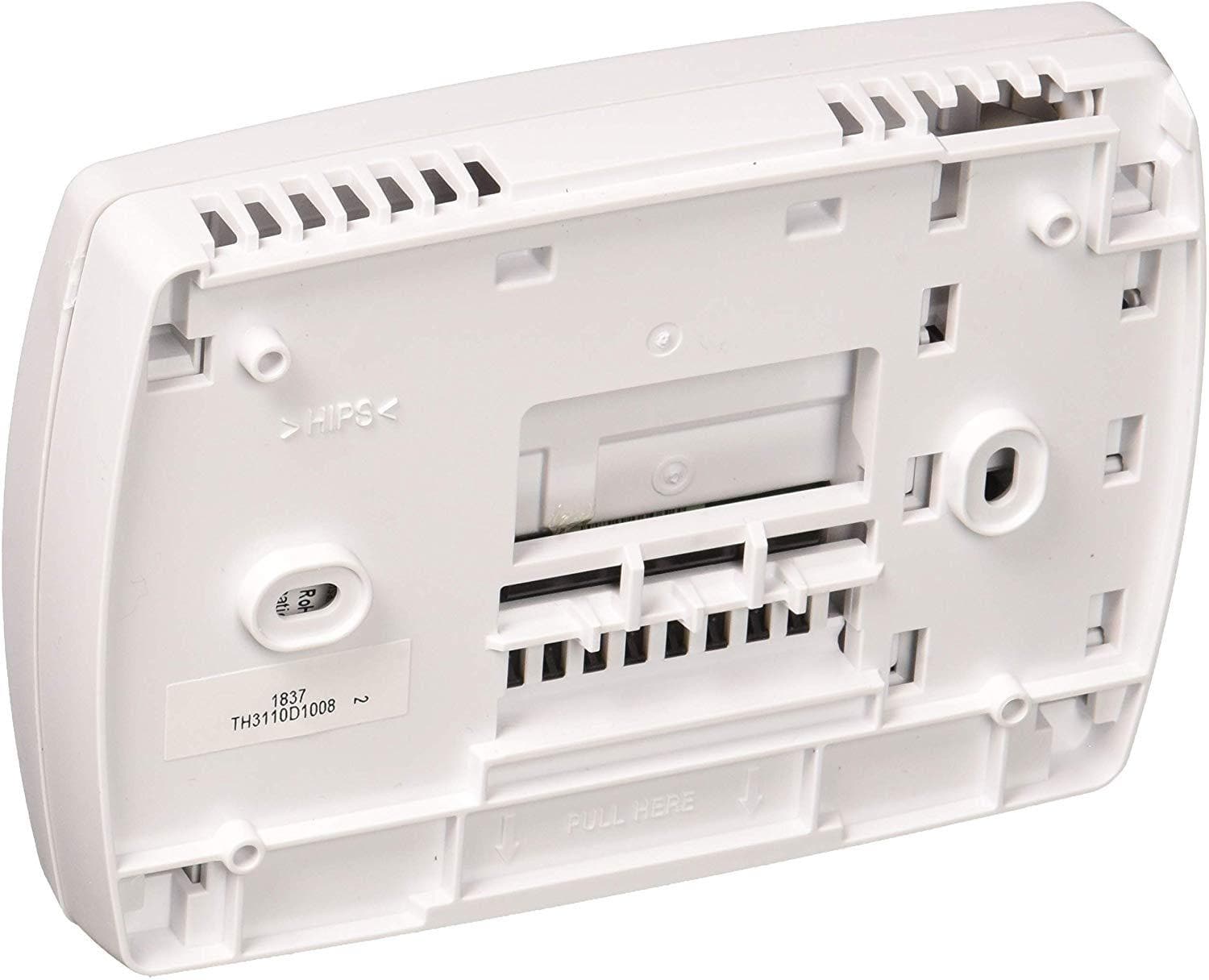 Honeywell TH3110D1008 Pro Non-Programmable Digital Thermostat - 1 Pack, White - Perfect for Home, Office & HVAC Temperature Control