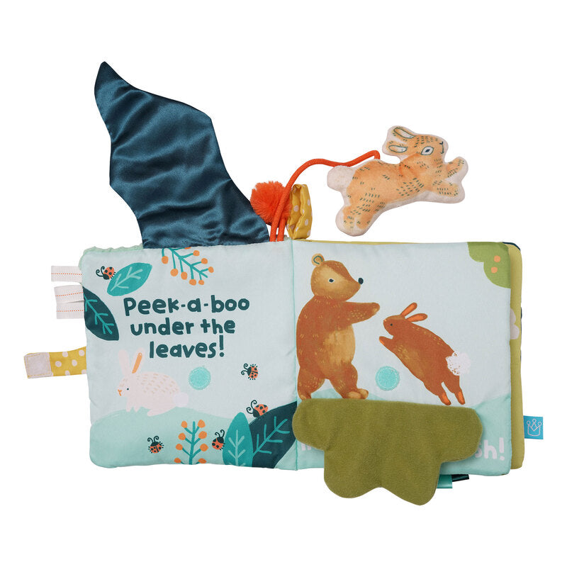 Fairytale Peek a Boo Soft Fabric Baby Book - Interactive Sensory Toy for Early Learning & Toddler Development | Perfect for Bedtime Stories & Playtime