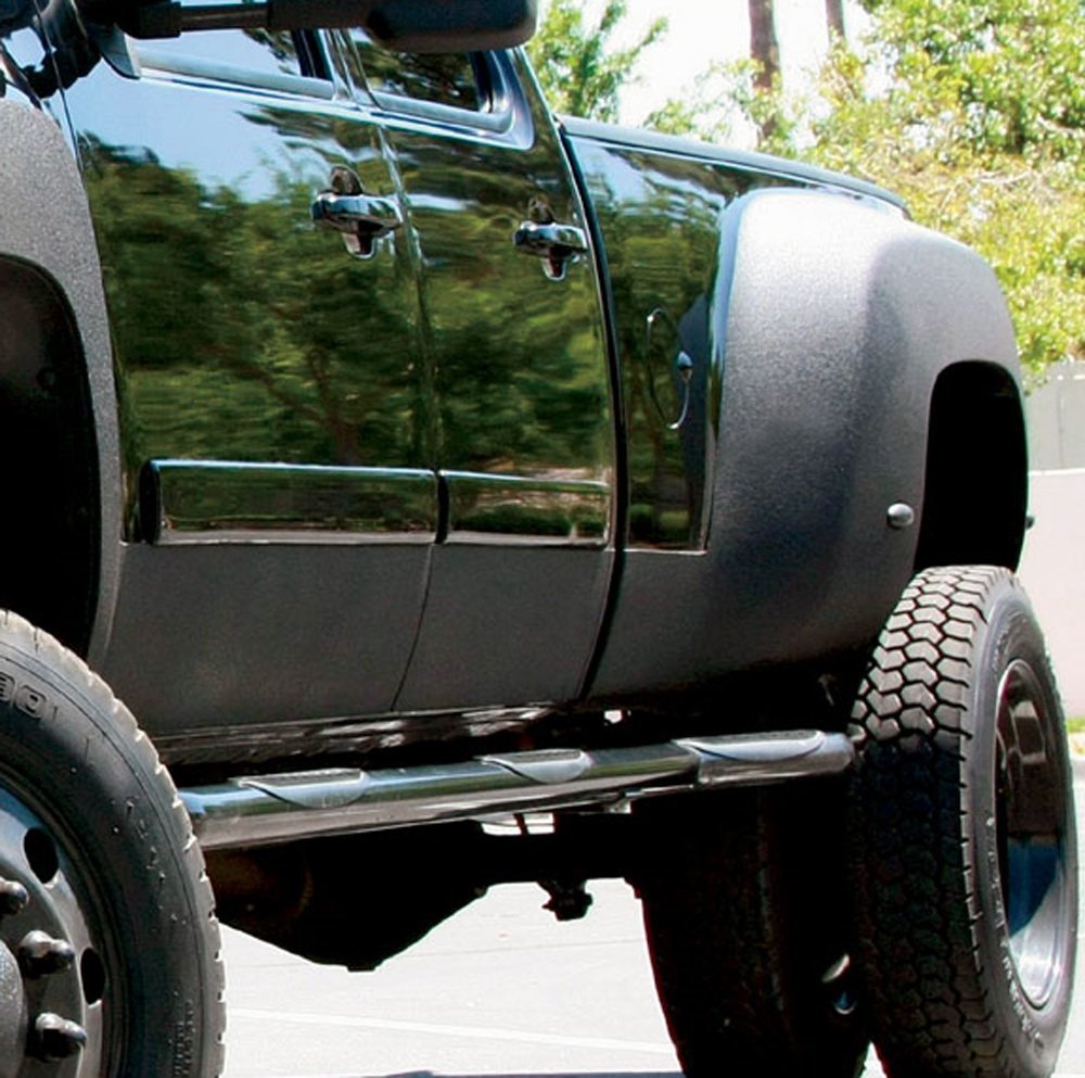Smoked LED Fender Bed Side Marker Lights (Amber + Red) - Compatible with Chevy & GMC Trucks - Durable Off-Road Lighting for Enhanced Visibility and Style