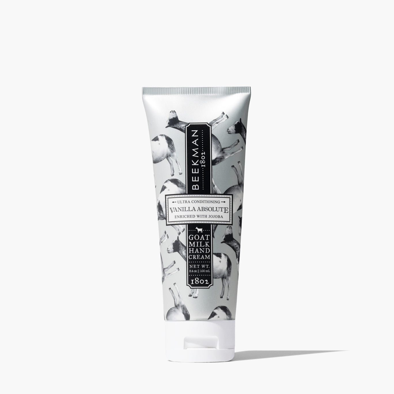 Organic Vanilla Absolute Goat Milk Hand Cream for Dry Skin - Moisturizing & Nourishing Hand Care - Perfect for Winter, Travel & Daily Use