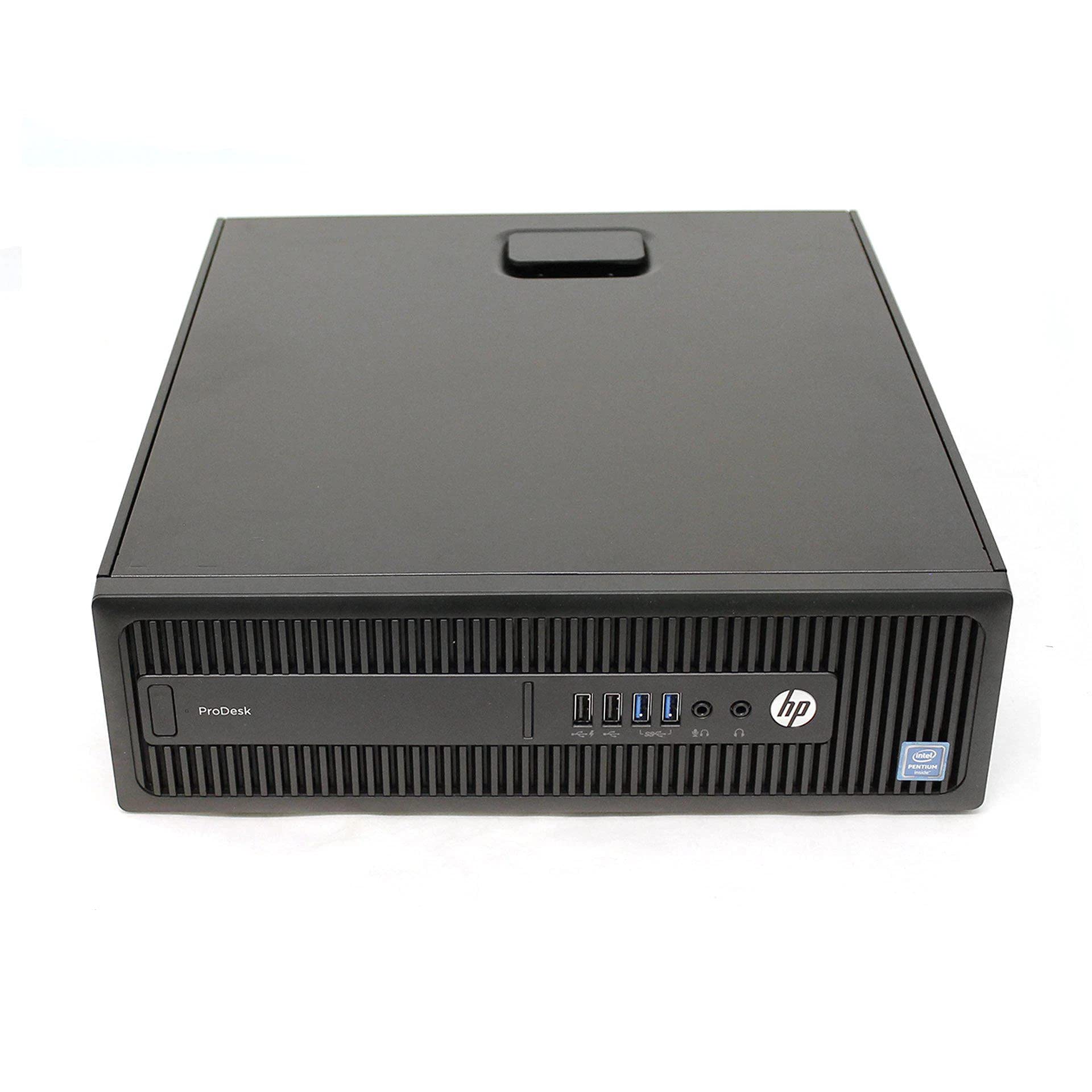 Renewed HP 600 G1 SFF Desktop PC - Intel Core i7 3.4GHz, 16GB RAM, 128GB M.2 SSD + 2TB HDD, WiFi/Bluetooth, Wireless Keyboard & Mouse - with Dual 23.8