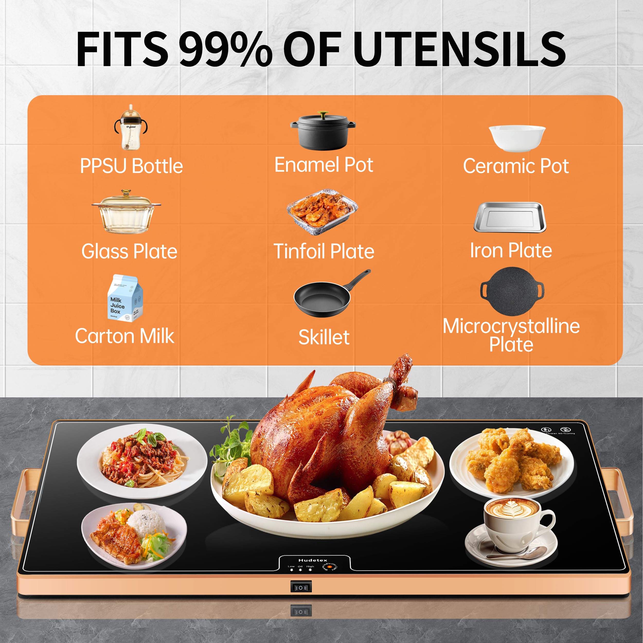 Premium Food Warming Mat - Large 24