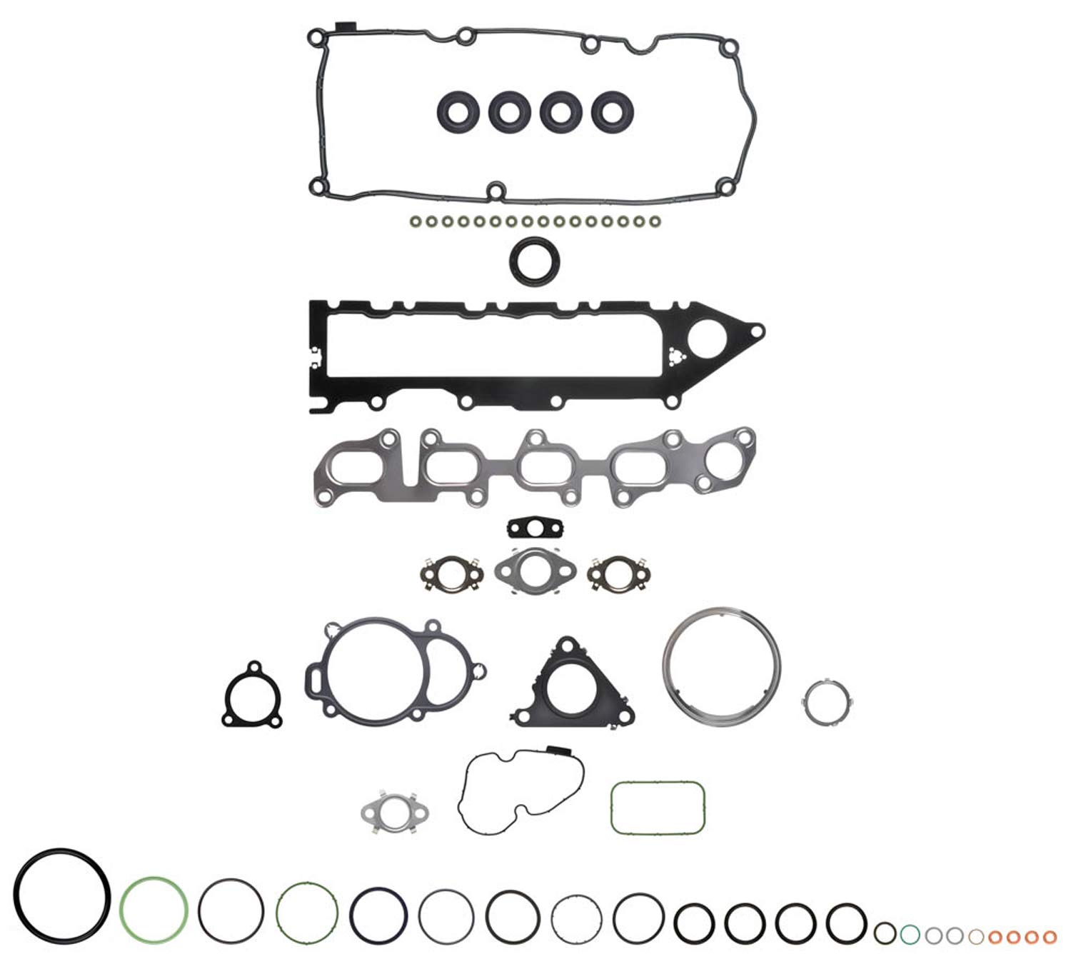 Fit 53060600 Gasket Set - High Performance Engine Gasket Kit for Ford, Chevy, Dodge - Perfect for Engine Repair & Maintenance
