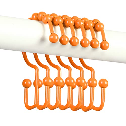 Orange（shower Curtain Hooks Style a ）