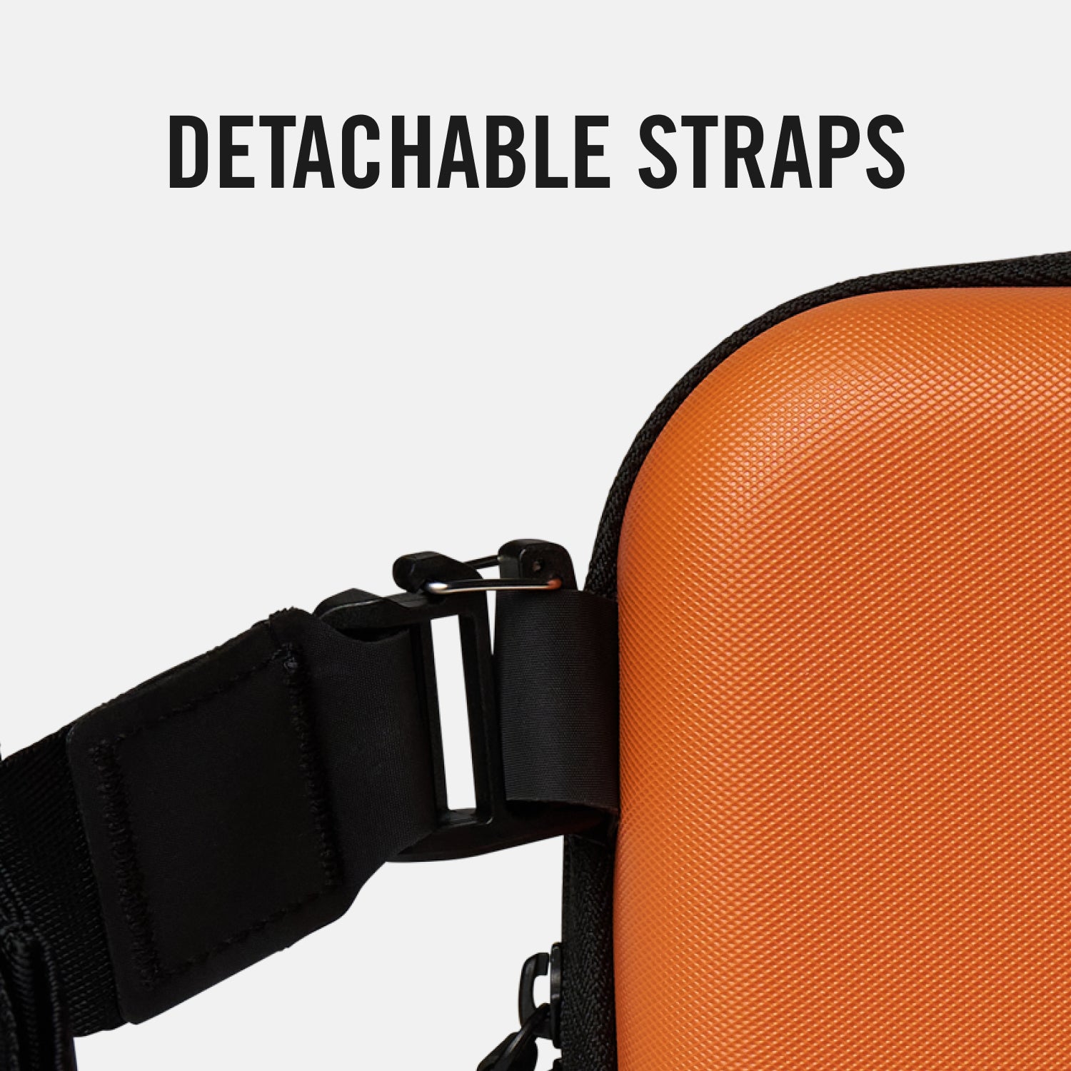 Basecamp Orange Hardshell Sling Backpack - Waterproof & Durable Outdoor Hiking Bag for Camping, Travel & Daily Use