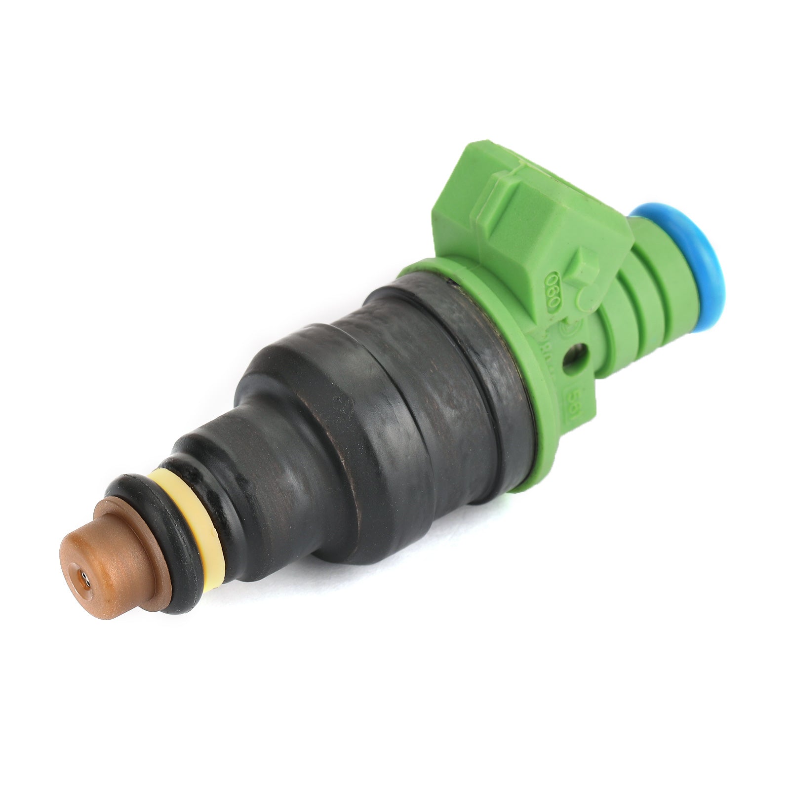 42lbs Green Top Racing Fuel Injector 440CC EV1 Turbo 42lb/hr (8 PCS) - High Performance Fuel Injectors for Turbocharged Engines, Racing & Automotive Upgrades