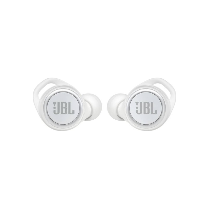 JBL Live 300TWS Wireless Earbuds - White | Bluetooth Headphones with Noise Cancelling | Perfect for Gym, Running & Travel