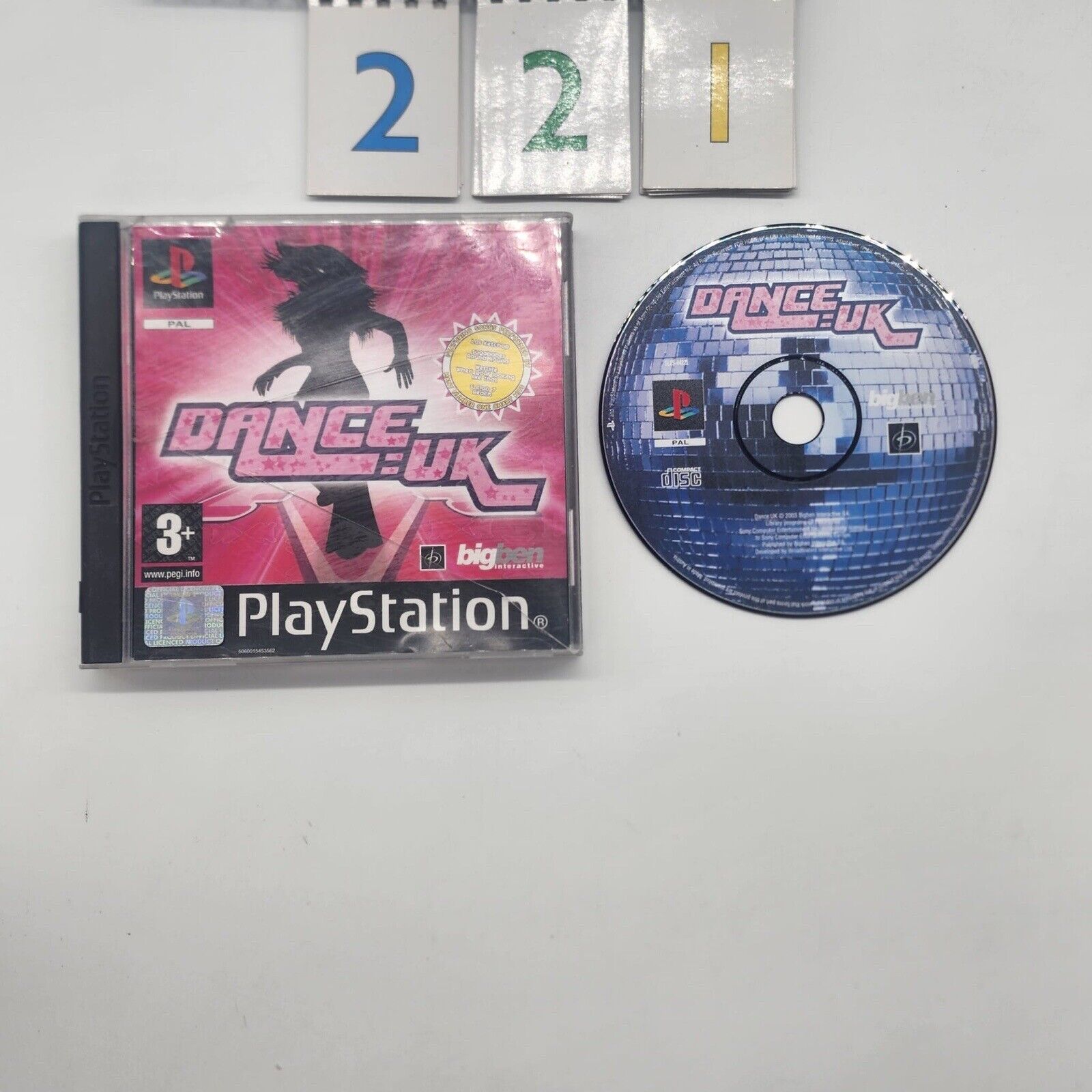 Dance UK PS1 Playstation 1 Game with Manual - PAL Version - Perfect for Retro Gaming Enthusiasts & Collectors