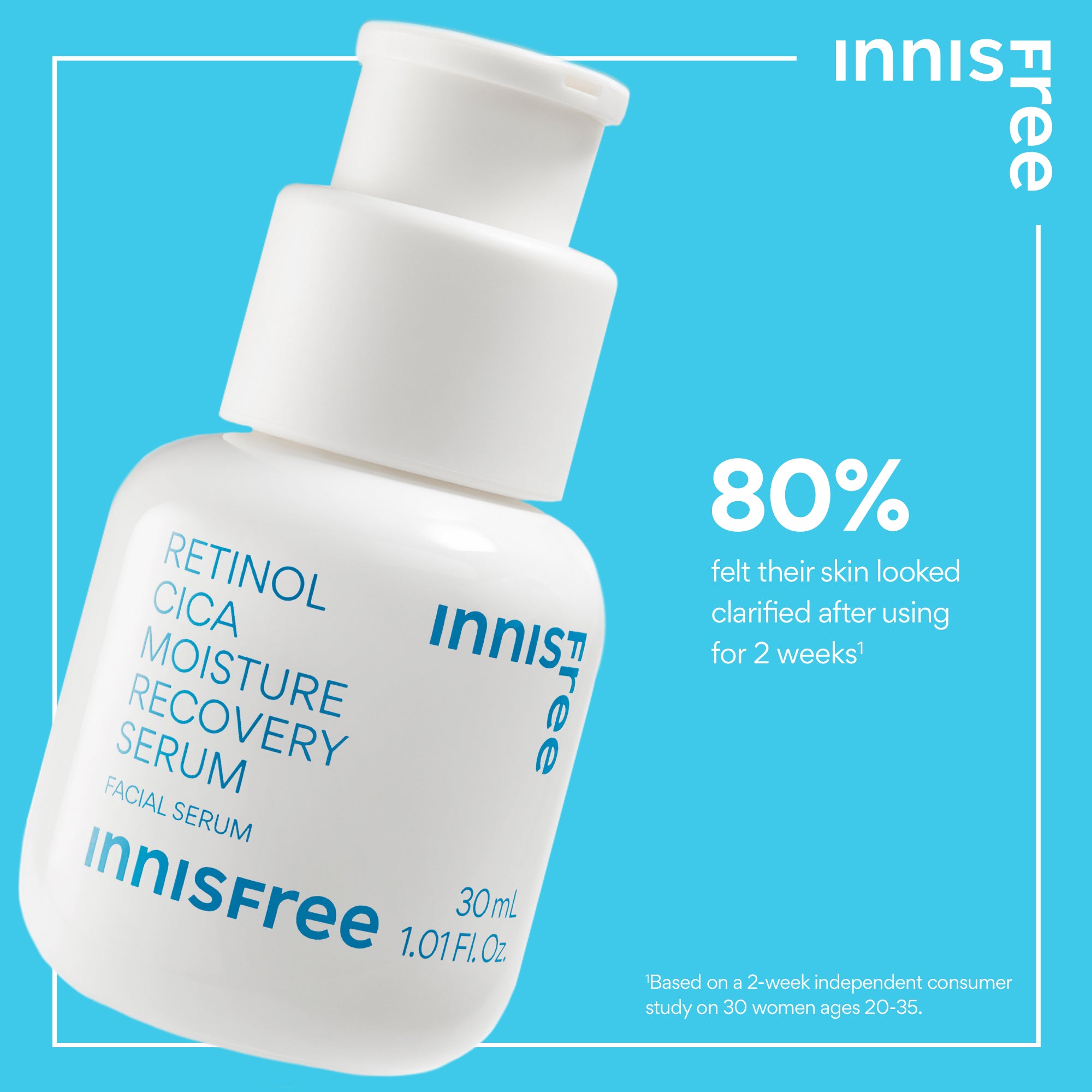 Best Retinol Cica Moisture Recovery Serum for Anti-Aging & Skin Repair | Hydrating Face Serum for Dry, Sensitive Skin | Day & Night Skincare Routine