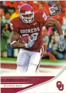 2007 Press Pass #11 Adrian Peterson NFL Rookie Football Trading Card – Collectible Sports Memorabilia for Fans & Investors – Perfect for Display, Gifts, and Card Shows