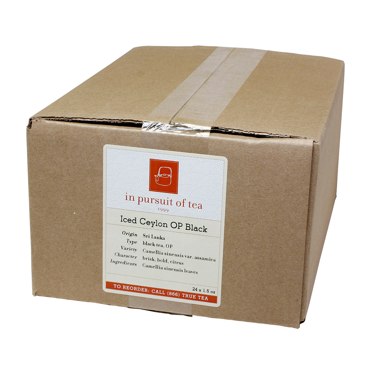 Premium Iced Tea Packets - 24 Count Case (Wholesale) | Refreshing Cold Brew Tea Bags for Home, Office & Restaurants
