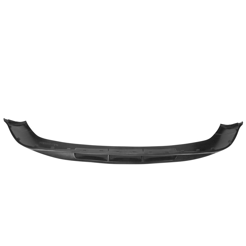 IKON MOTORSPORTS 20AE Style Front Bumper Lip Spoiler - Black PU Splitter Chin Diffuser for 1999-2005 Volkswagen Jetta (MK4) | Enhances Aerodynamics & Aggressive Styling for Street Racing & Car Shows