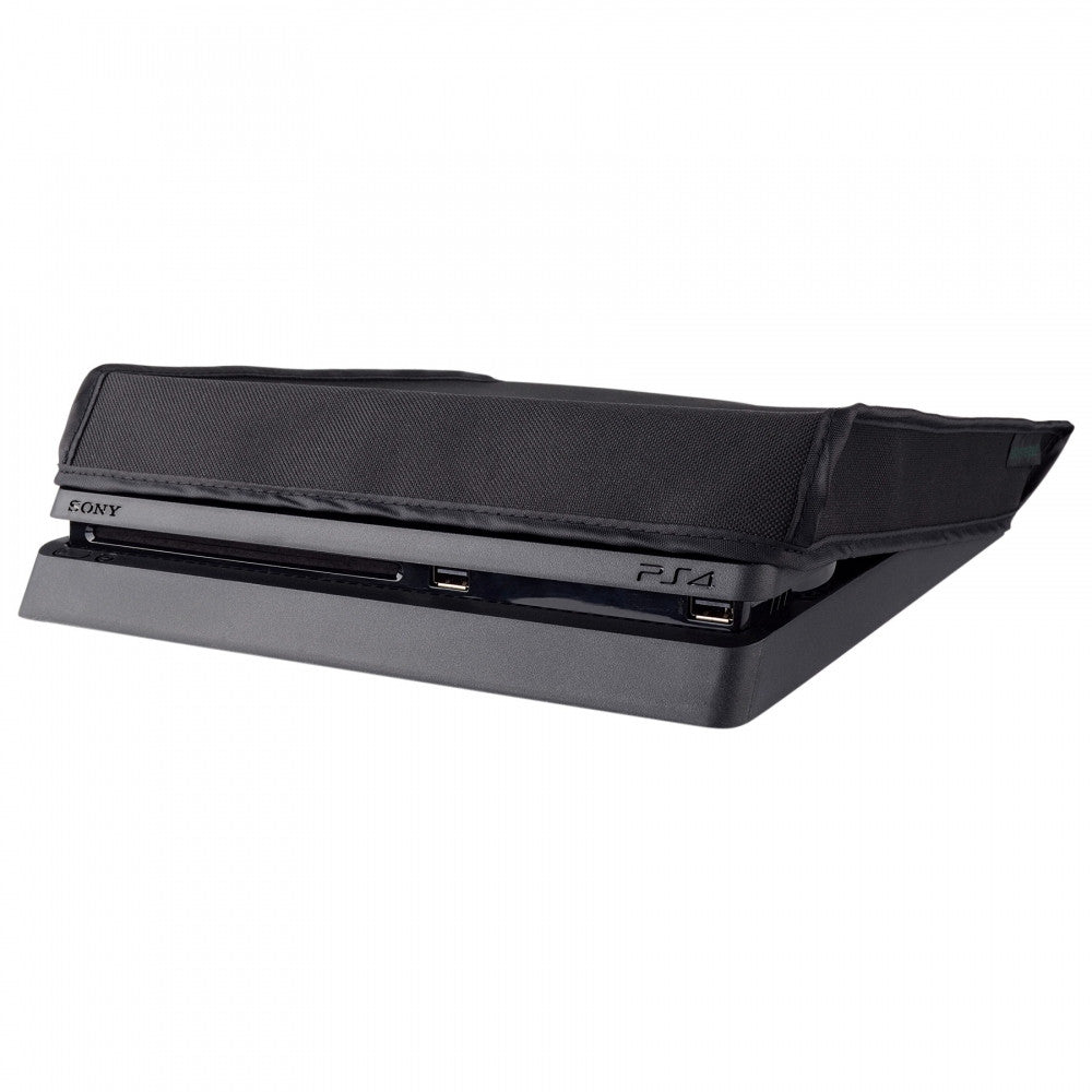 eXtremeRate Waterproof Dust Proof Cover for PS4 Slim Console - Protective Case for Gaming, Travel & Outdoor Use - Model JYP4S0003GC