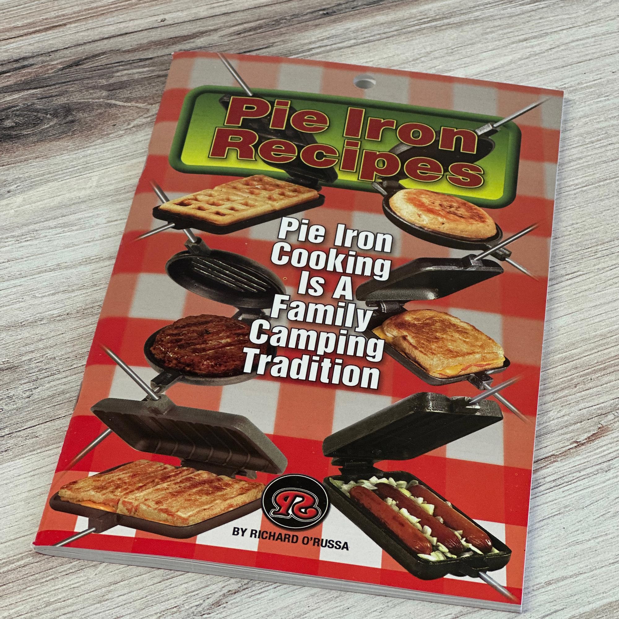 ROME Pie Iron Recipe Cookbook by Richard Orussa – Easy Campfire Cooking Recipes for Outdoor Enthusiasts