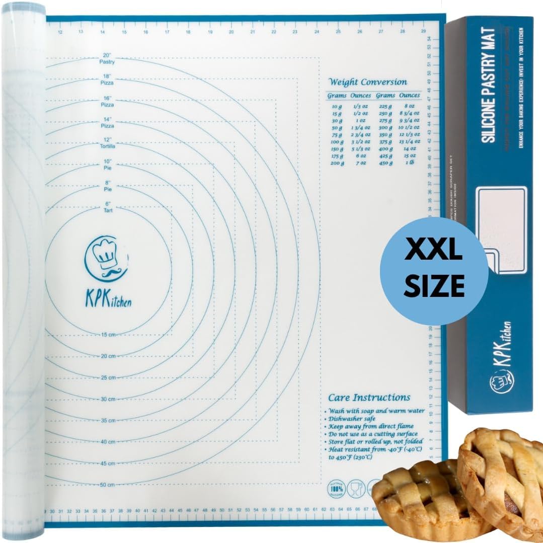 XXL Non-Slip Silicone Baking Mat - 23.5
