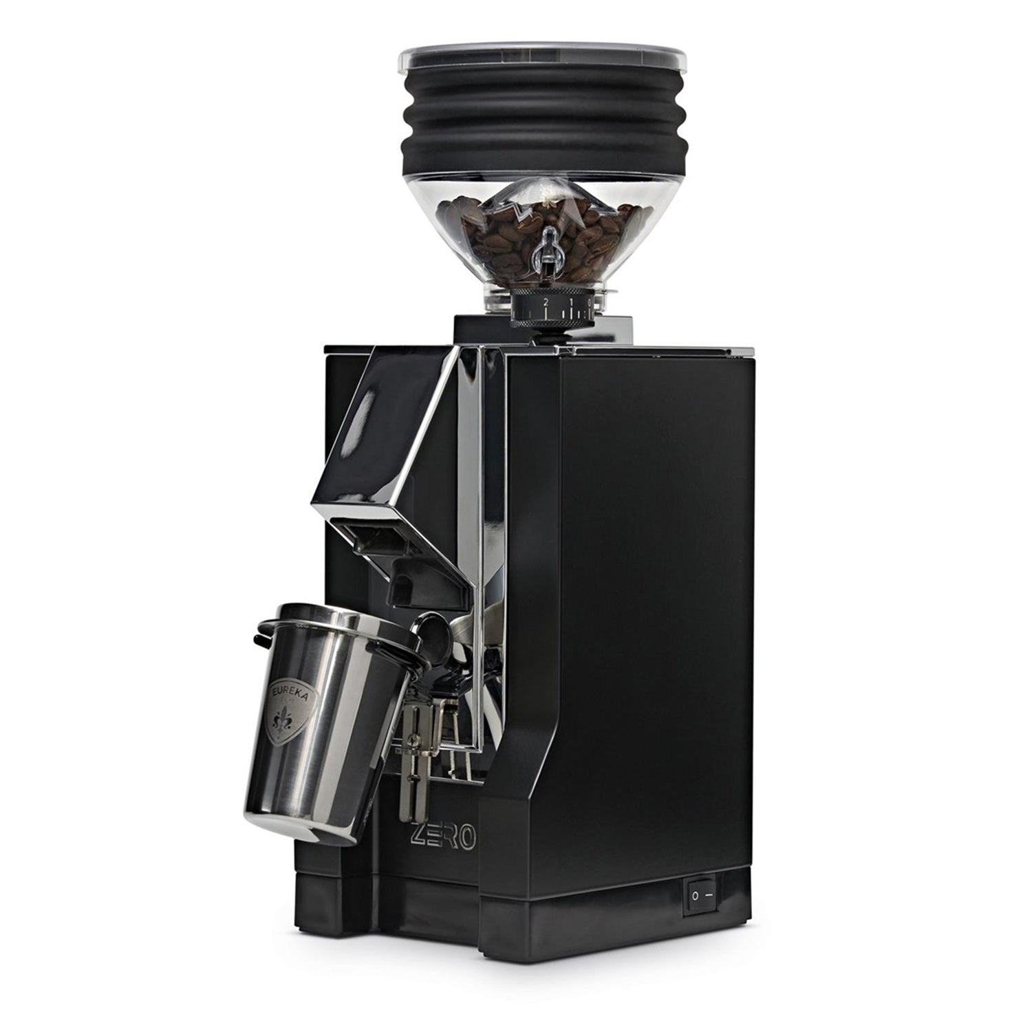 Eureka Mignon Zero 55 Espresso Coffee Grinder - Professional Burr Grinder for Home Baristas, Black | Perfect for Espresso, French Press & Pour Over Brewing