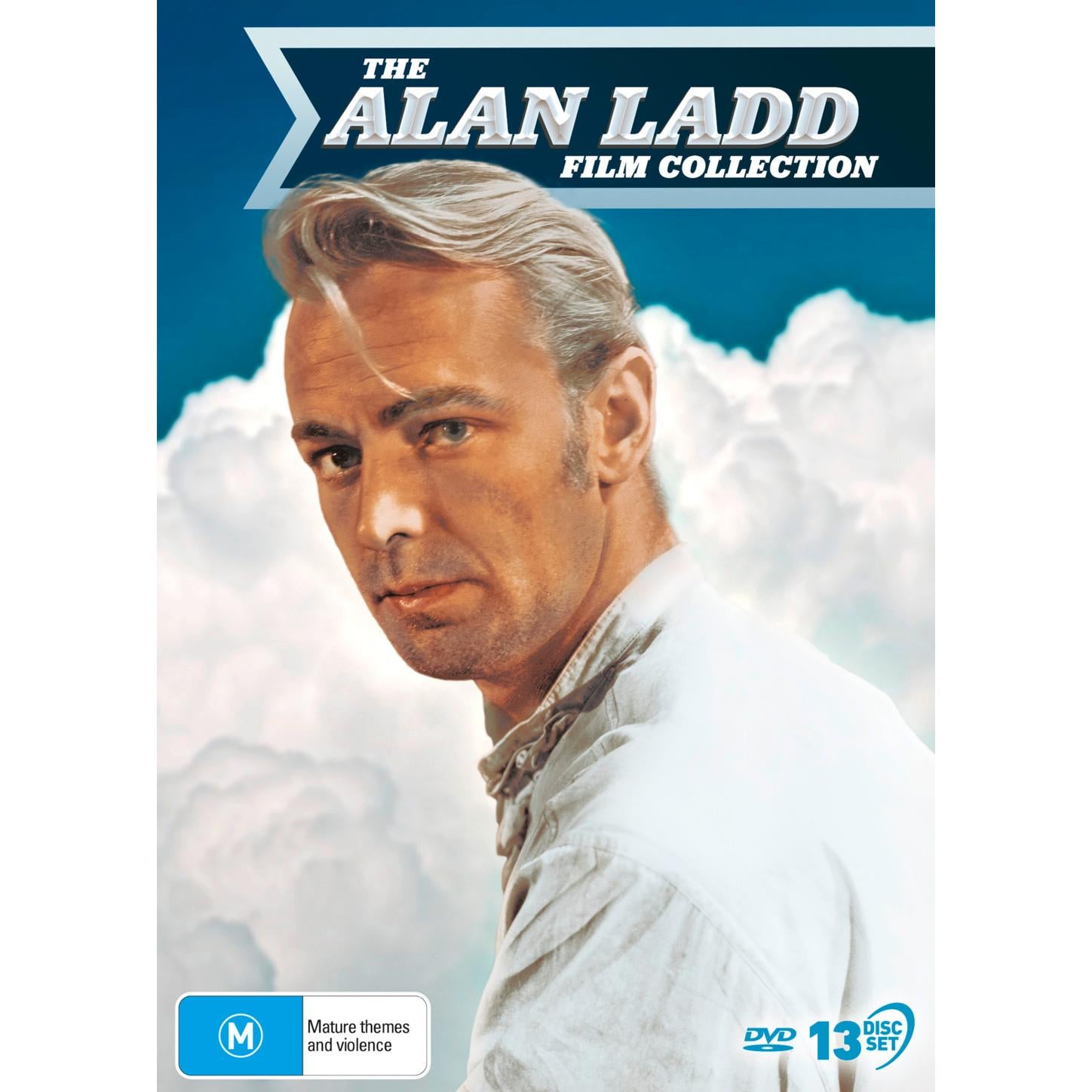 The Alan Ladd Film Collection - Classic Hollywood Movies DVD Set | Perfect for Movie Nights & Vintage Film Enthusiasts
