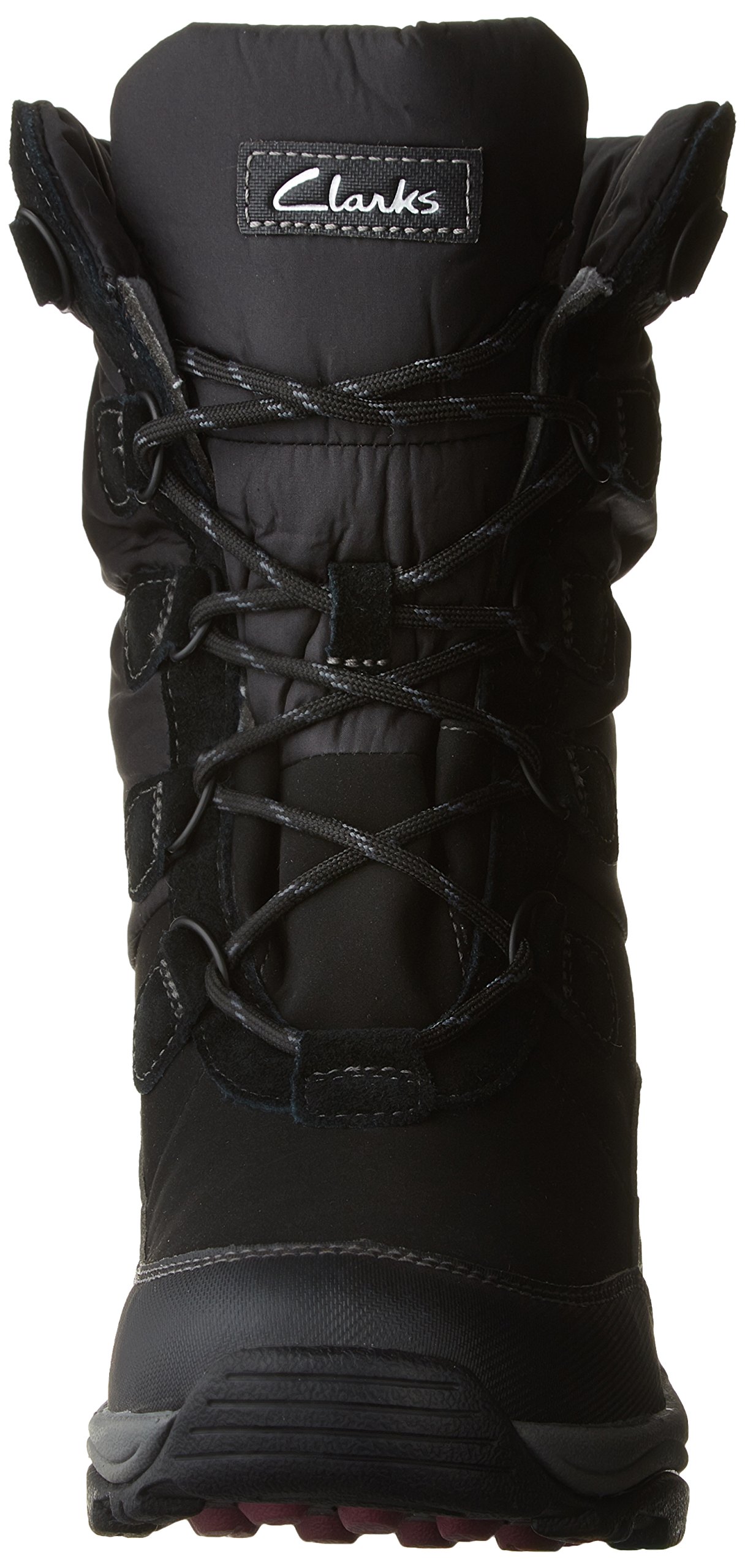 Clarks Women's Arctic Mission Boots Size 7.5 M Black - Waterproof Winter Snow Boots for Hiking, Walking & Cold Weather