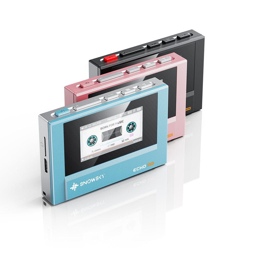 FiiO SNOWSKY Echo Mini Portable HiFi MP3 Music Player with Bluetooth 5.0 - Perfect for Travel, Gym & Outdoor Activities