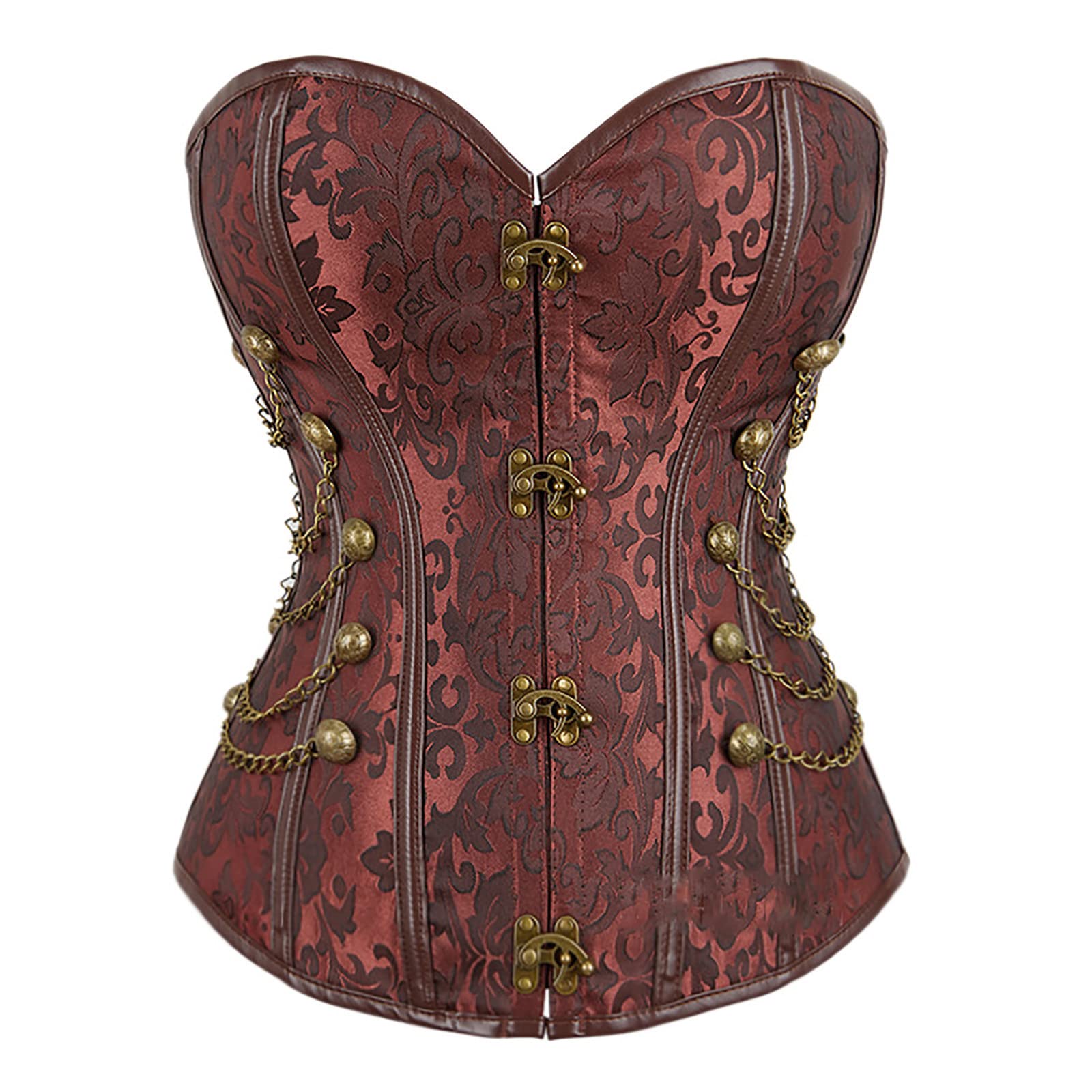 HUE RTOP Women's Shapewear Bodysuit Corset - Feather Velvet Tummy Control Body Shaper with Christmas Bow for Slimming & Waist Training | Perfect for Parties, Weddings & Special Occasions #1935