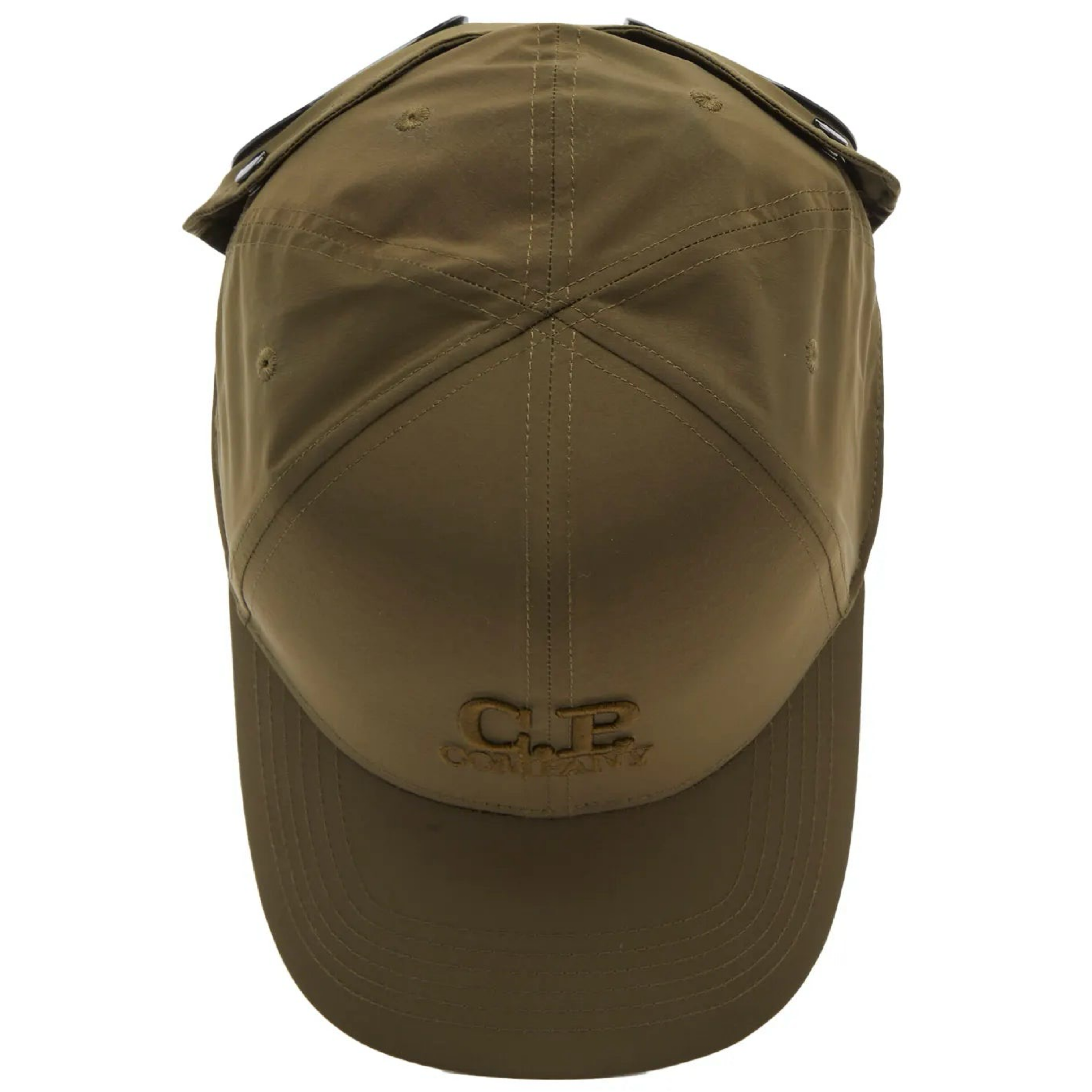 CP Company Chrome R Goggle Cap - Unisex Adjustable Bucket Hat with Reflective Goggles for Outdoor, Cycling & Urban Fashion