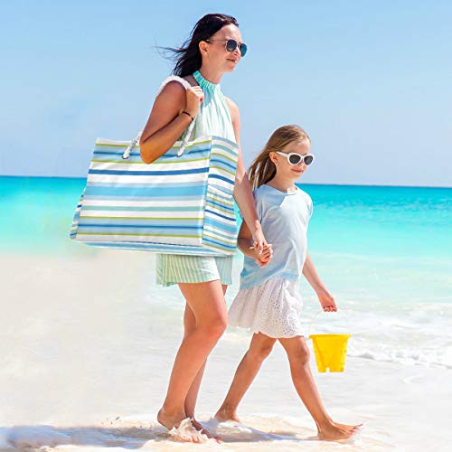 Striped Beach Tote 4