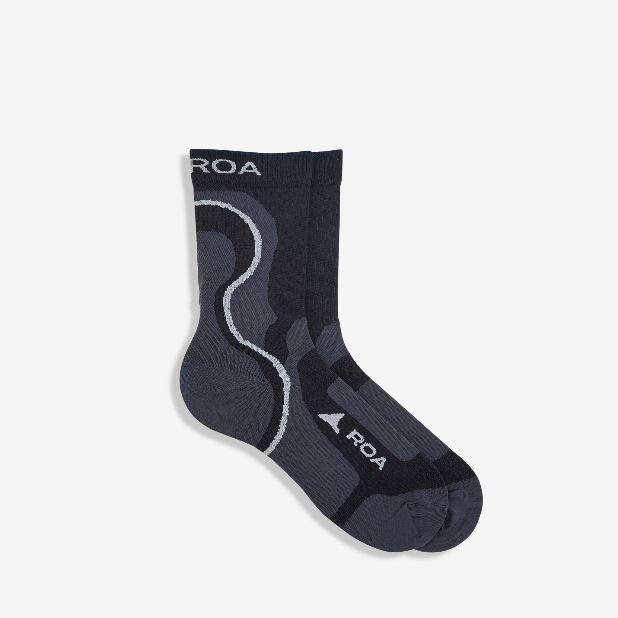 Premium Black Technical Socks for Men & Women - Moisture Wicking, Breathable Performance Socks for Running, Hiking & Sports - Comfortable All-Day Wear
