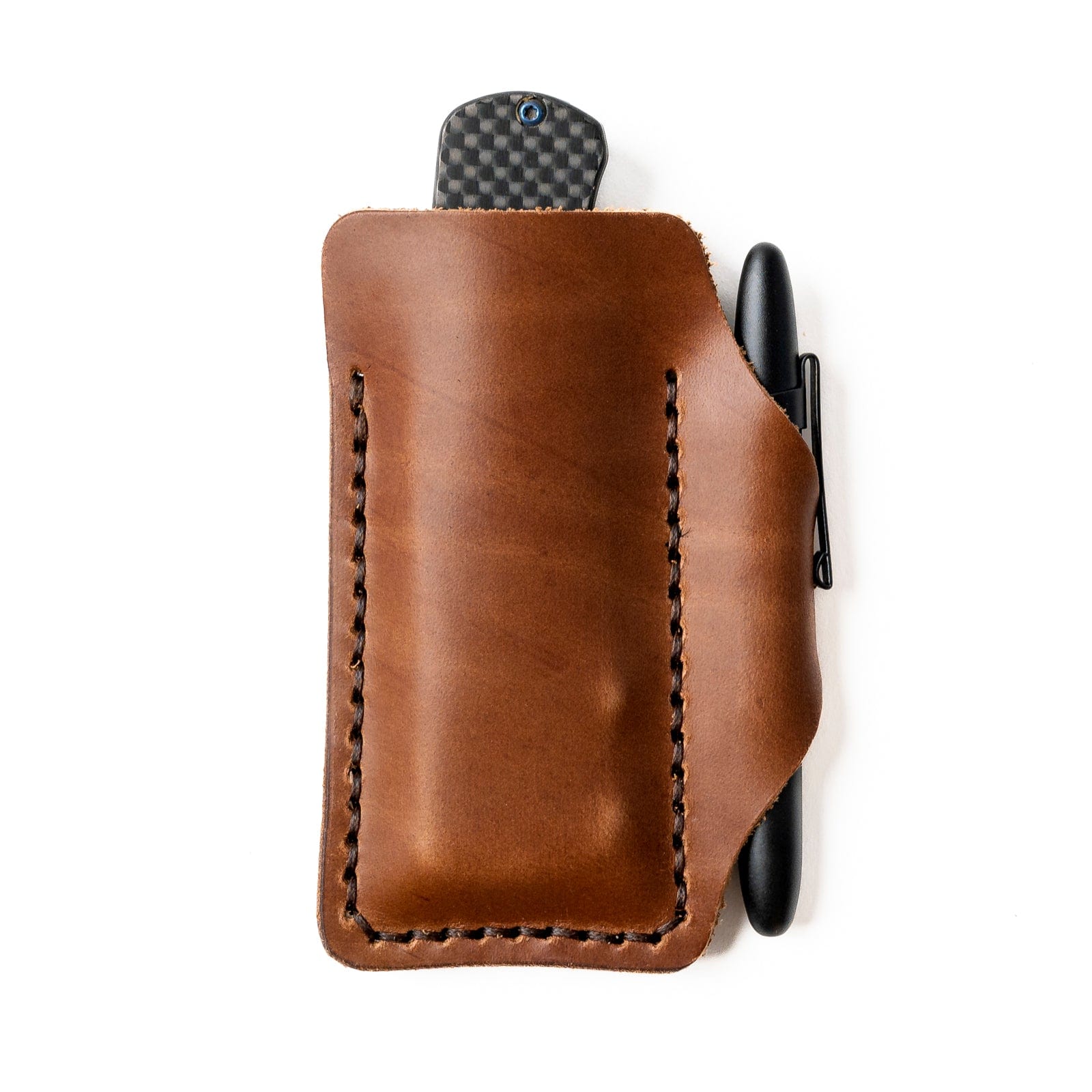 Premium Leather EDC Pocket Organizer - Slim Wallet & Multi-Tool Holder for Everyday Carry (EDC) | Perfect for Men's Wallets, Credit Cards, Keys & Small Essentials | Ideal for Outdoor, Travel & Daily Use