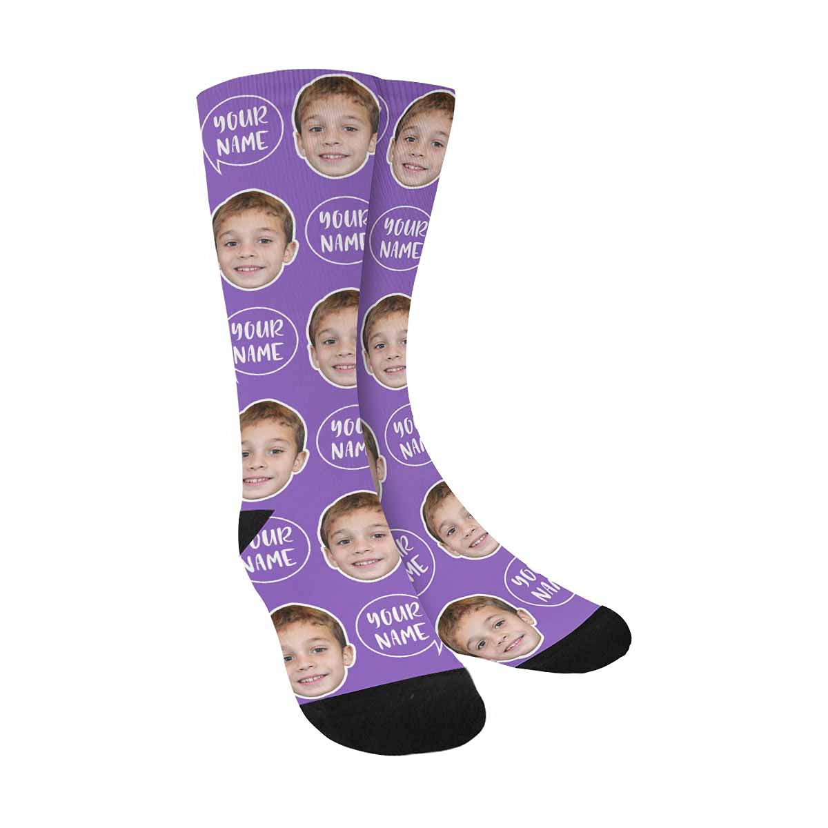 Custom Personalized Photo Pet Face Socks for Men & Women - Unique Unisex Customized Novelty Socks with Your Pet's Picture - Perfect Gift for Pet Lovers, Couples & Sock Enthusiasts